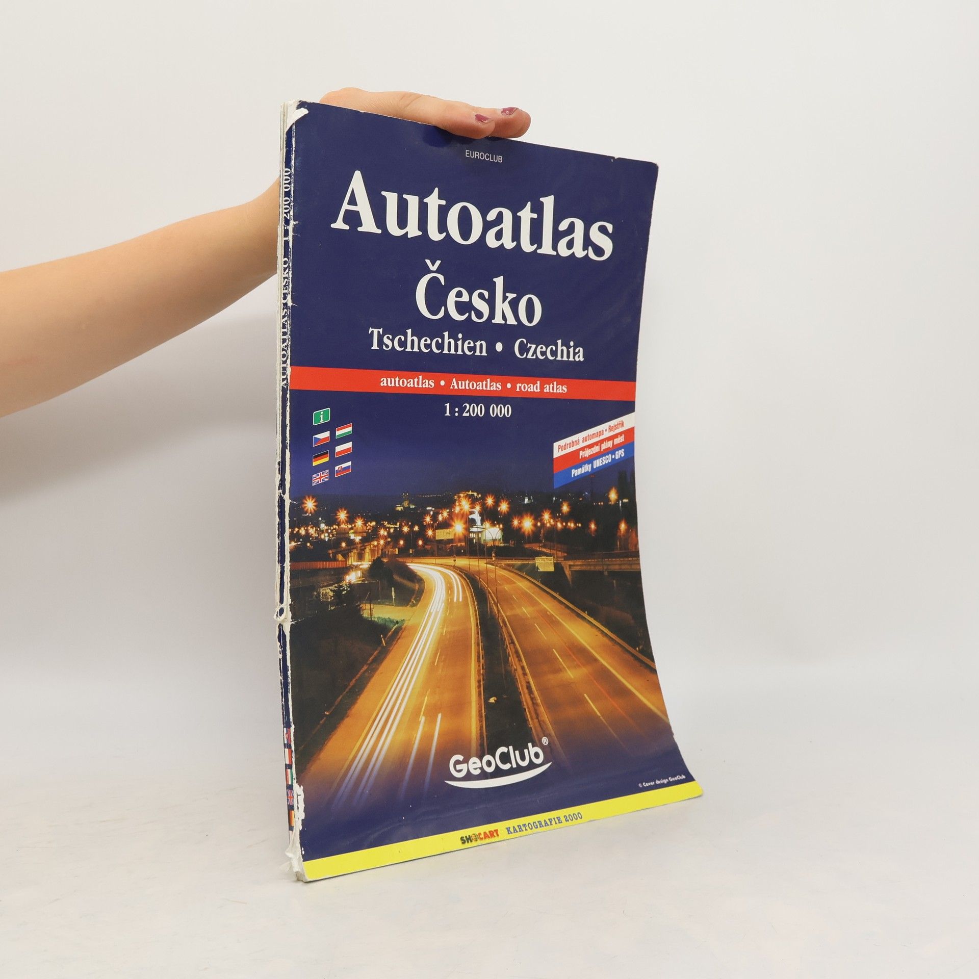 Autores varios Autoatlas Česko 1:200 000