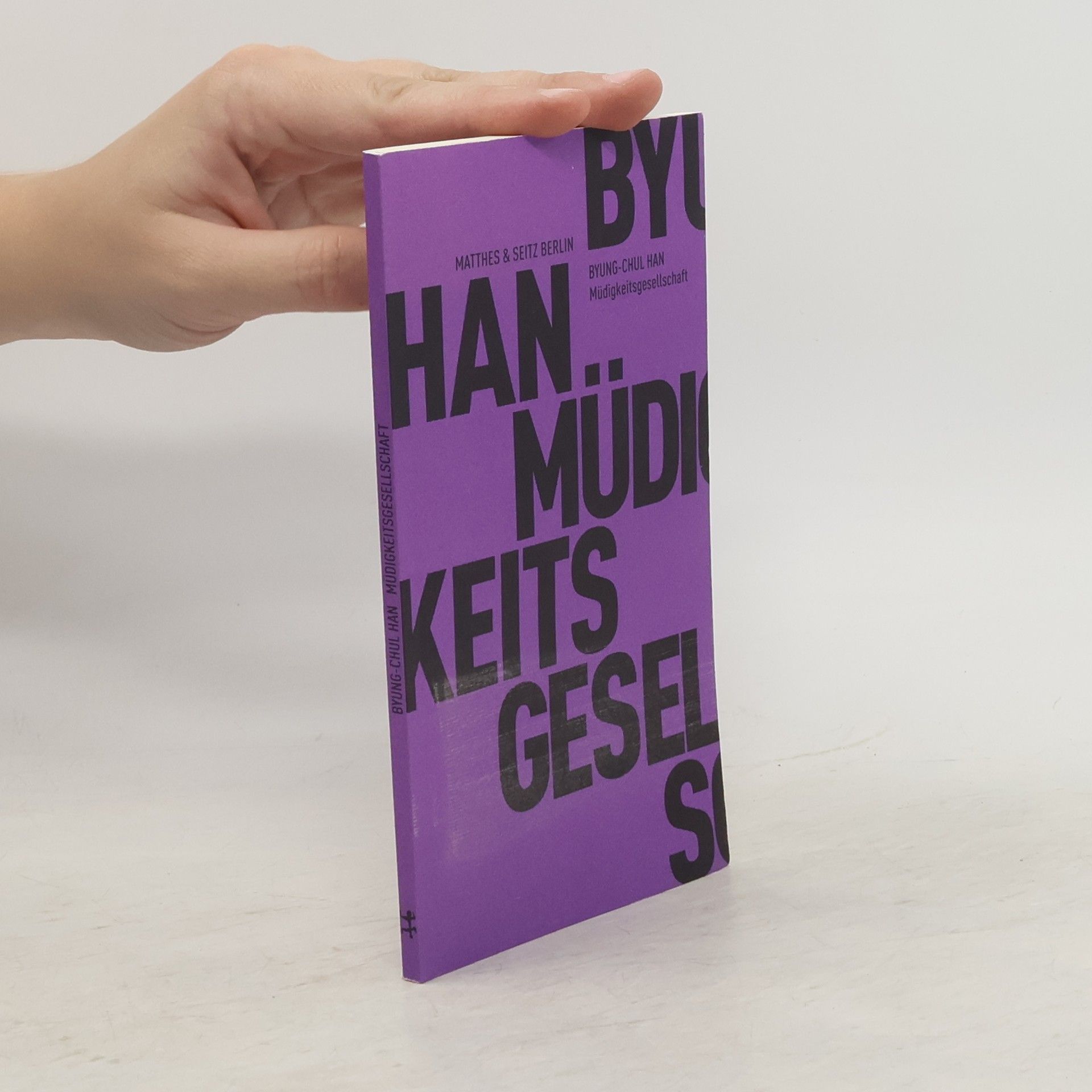 Han Byung Chul Müdigkeitsgesellschaft