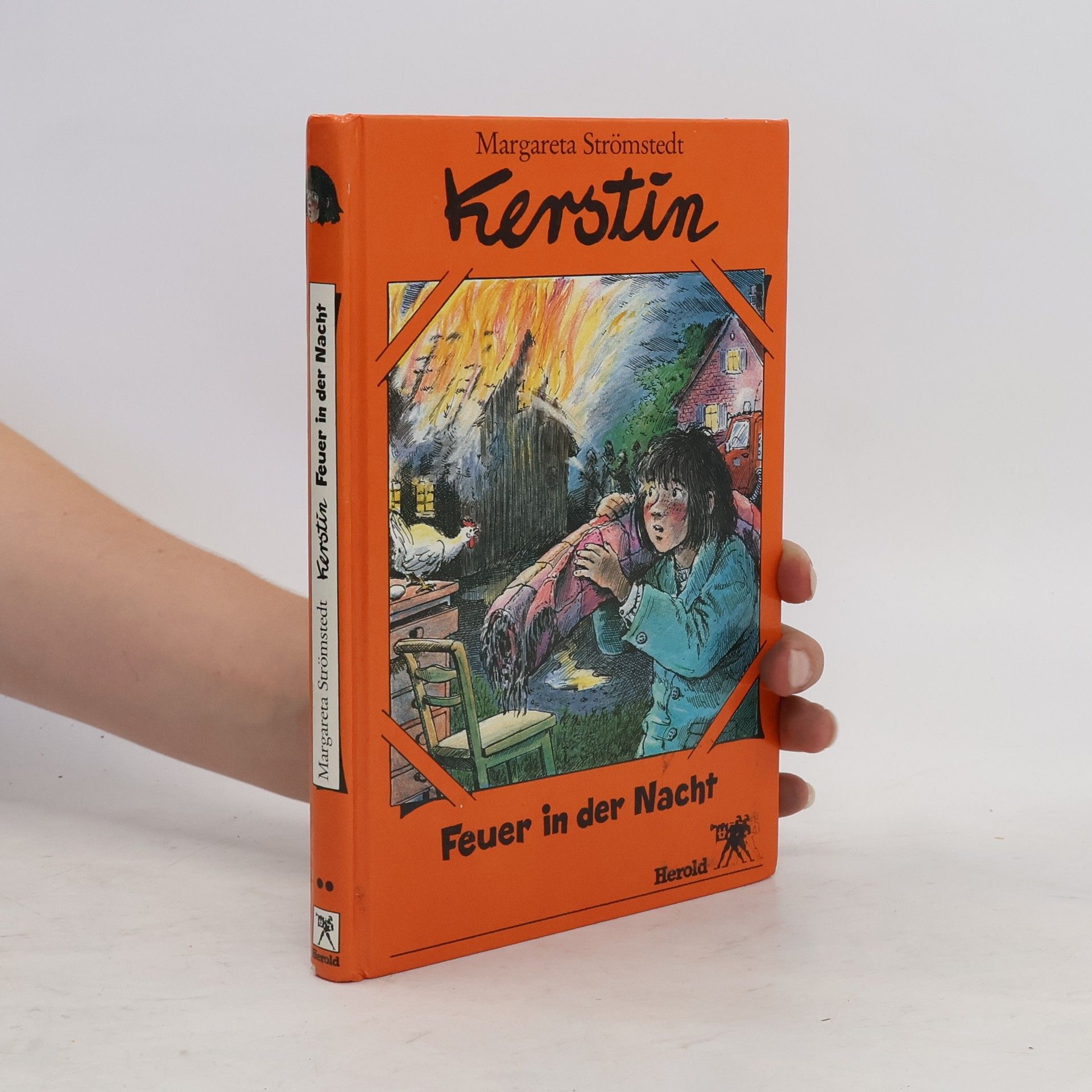 Margareta Strömstedt Kerstin, Feuer in der Nacht