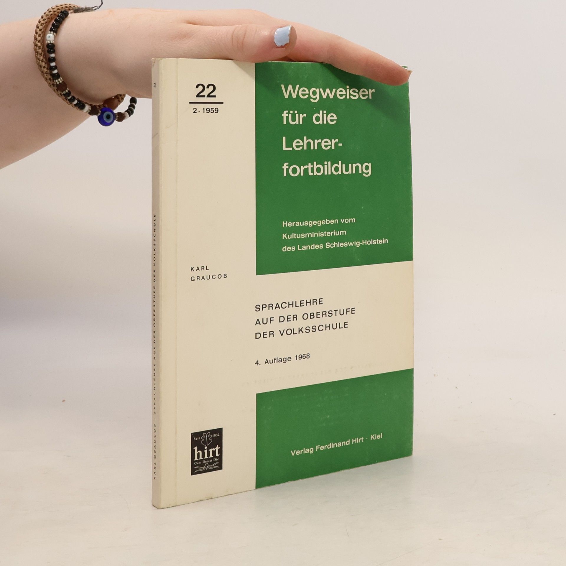 Karl Graucob Wegweiser für die Lehrerfortbildung