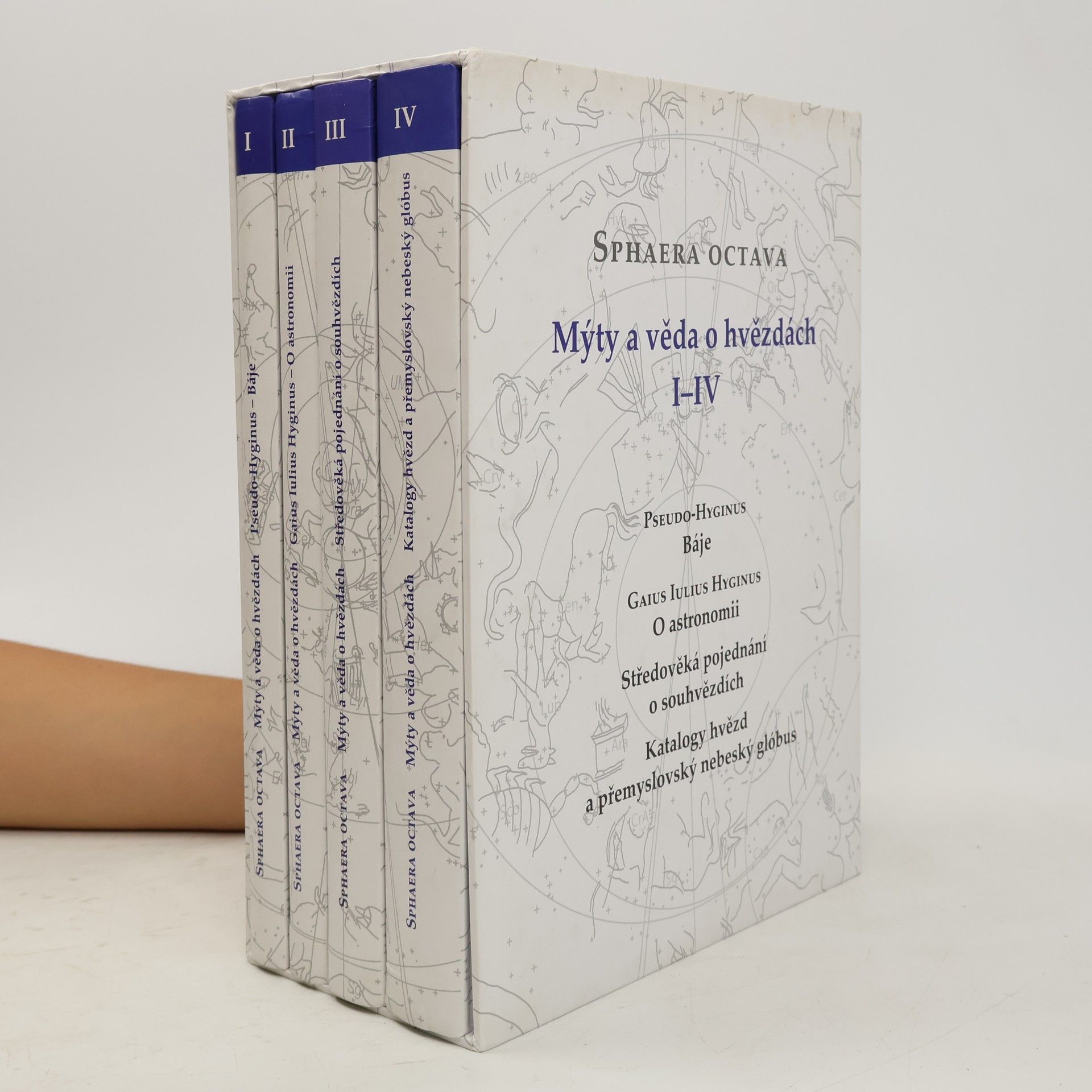 Collectif d'auteurs Sphaera octava : mýty a věda o hvězdách I-IV (4 svazky, box)