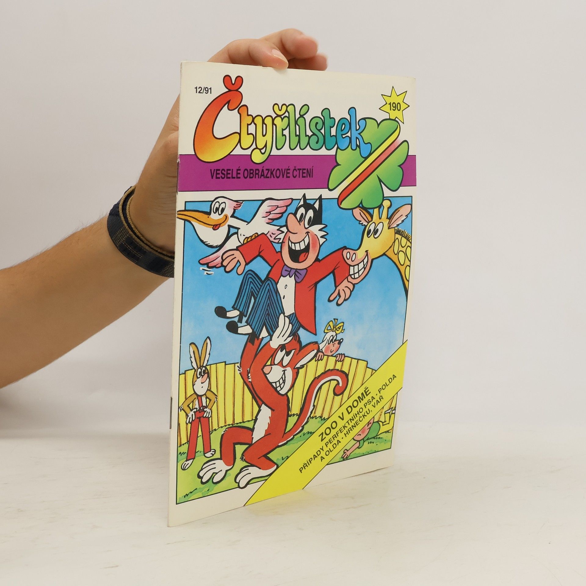 Jaroslav Němeček Čtyřlístek 190, 12/1991