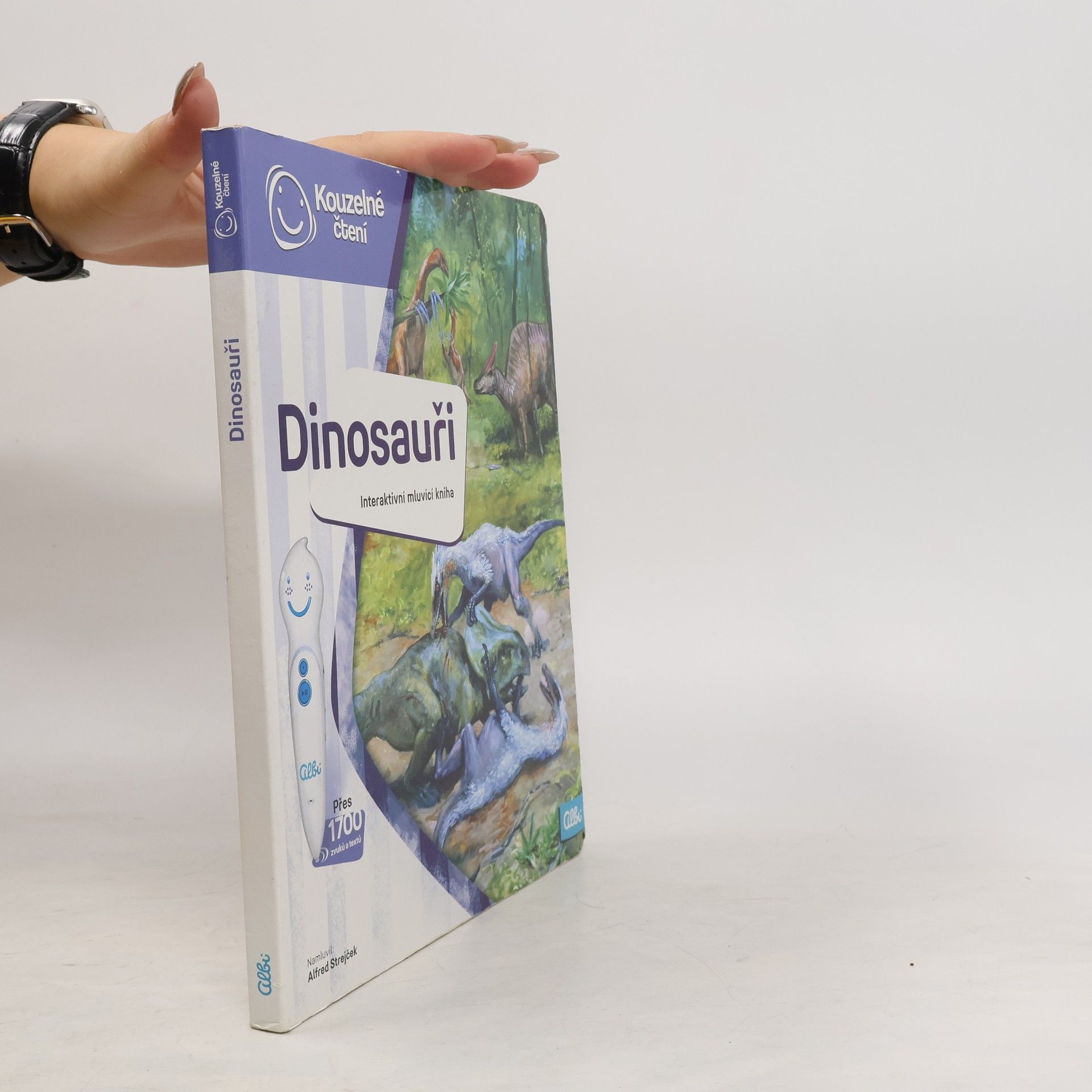 Jan Spěváček Dinosauři. Interaktivní mluvící kniha