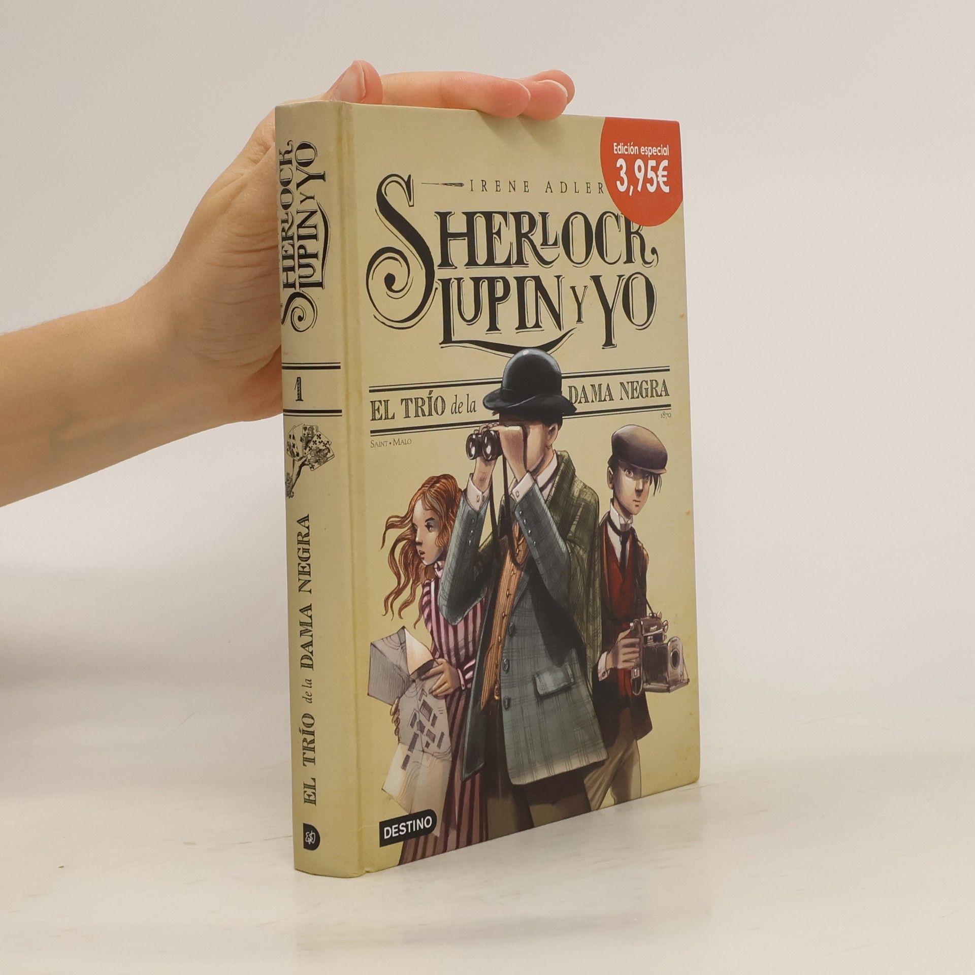 Irene Adler Sherlock, Lupin y yo - 1: El trío de la dama negra - Edición especial