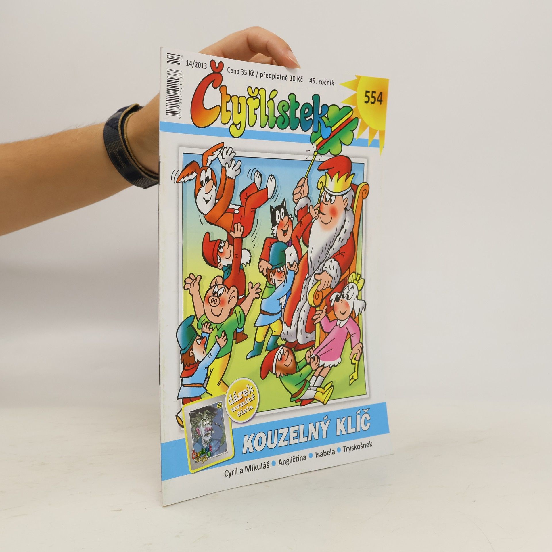 Autorenkollektiv Čtyřlístek 554. 14/2013. Kouzelný klíč