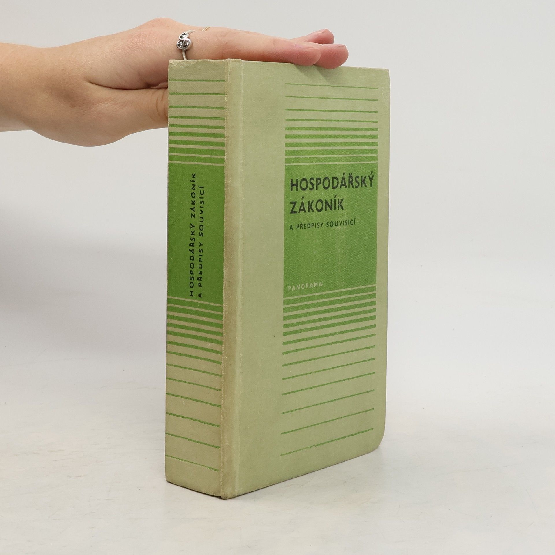 Karel Čapek Hospodářský zákoník a předpisy souvisící