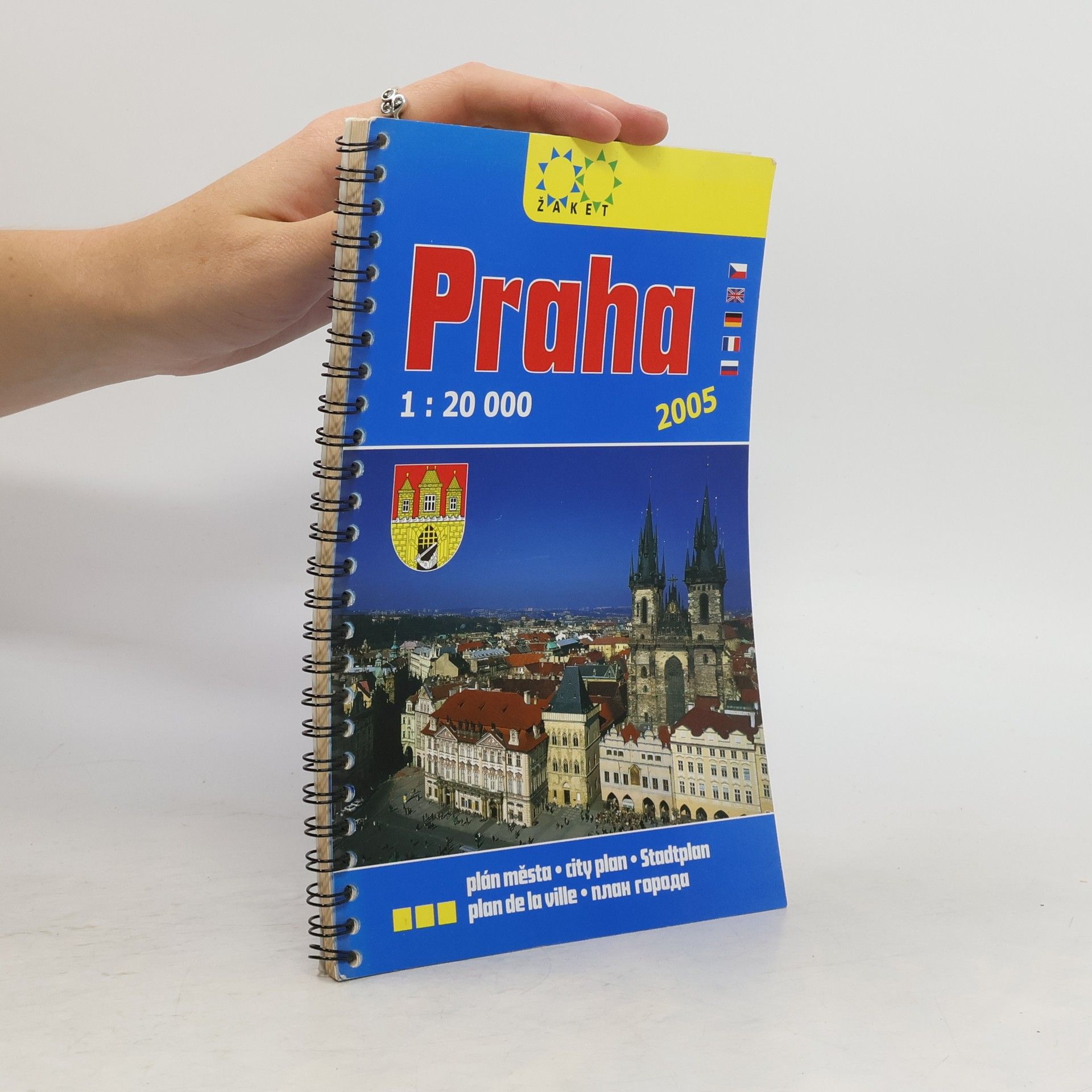 kolektiv Praha plán města 1:20 000 : 2005