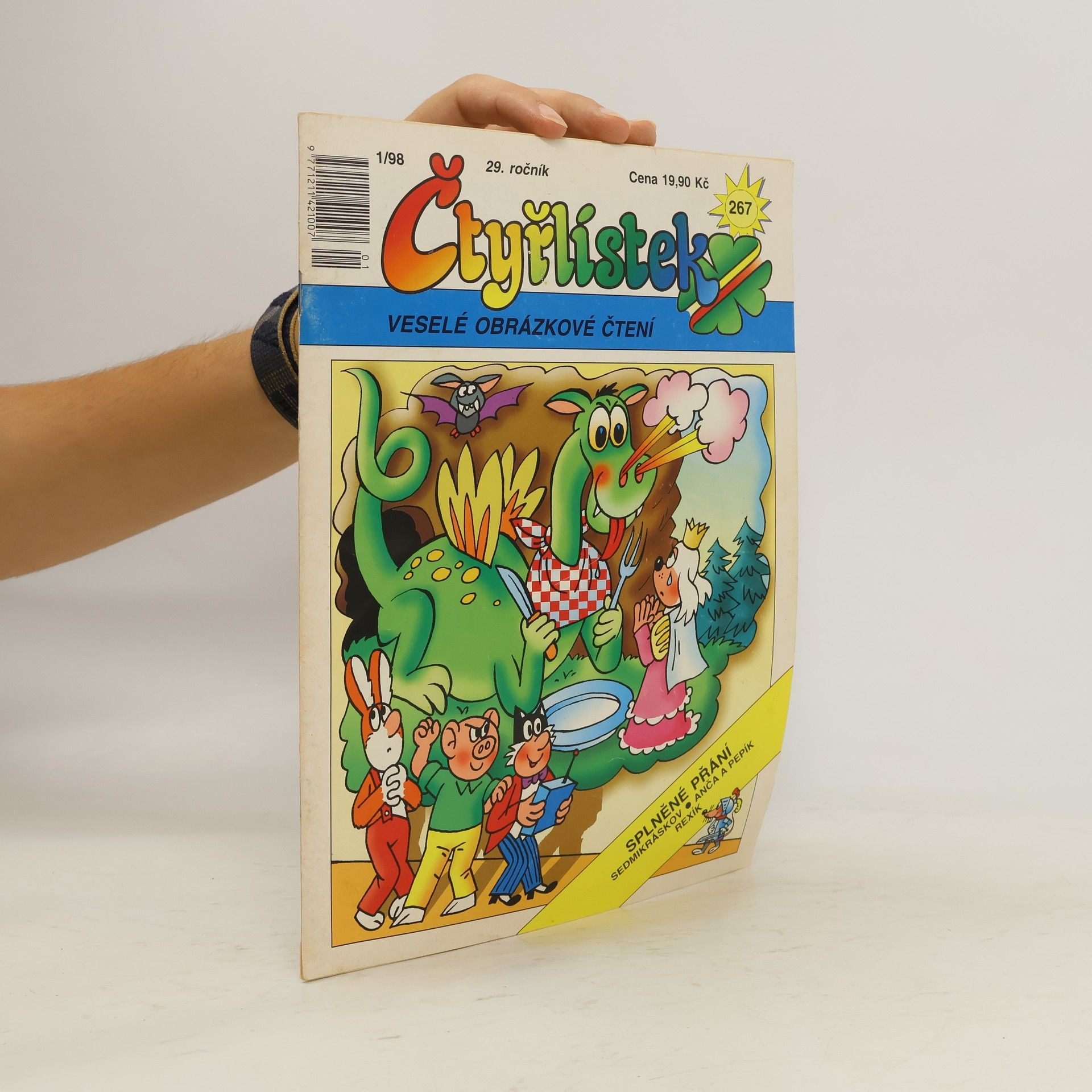 Collectif d'auteurs Čtyřlístek 267. 1/1998. Splněné přání