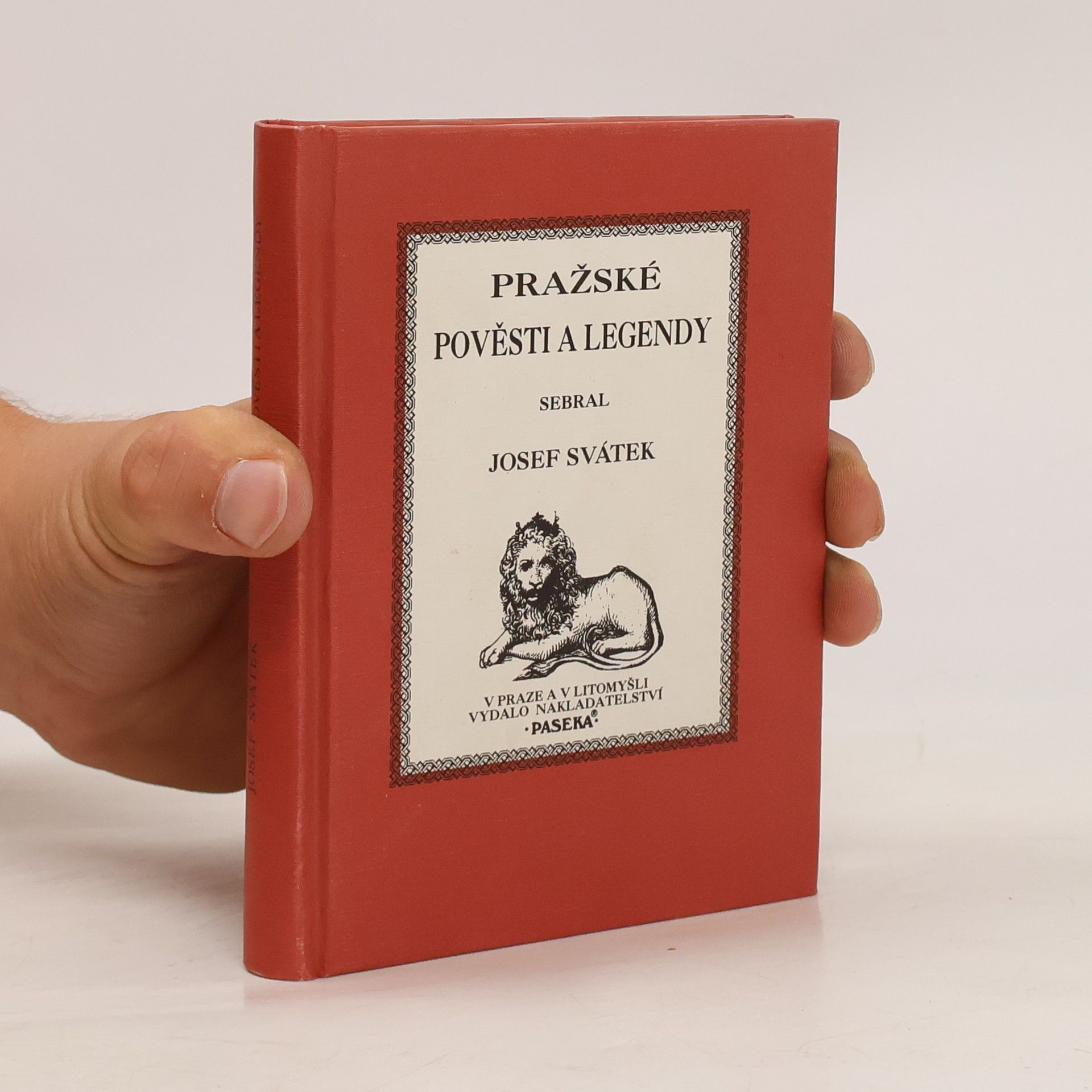 Josef Svátek Pražské pověsti a legendy