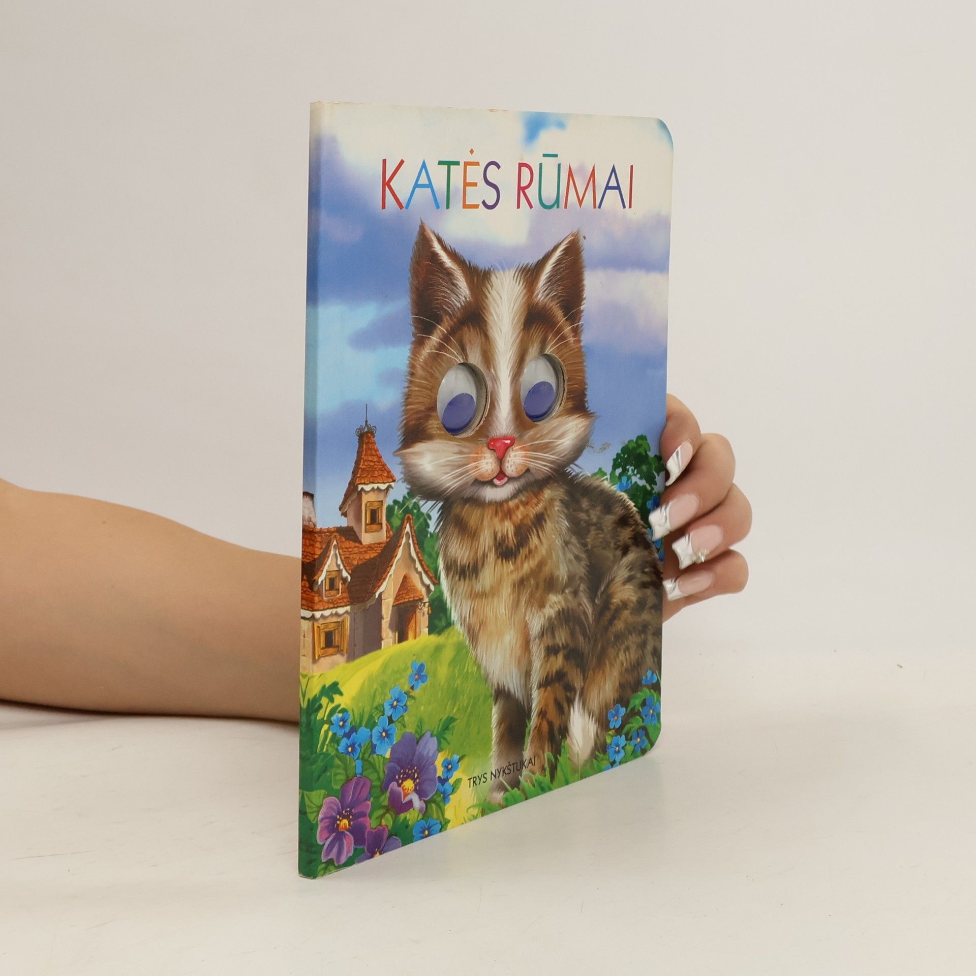 Liuda Petkevičiūtė Katės rūmai. Knygutė su akutėm