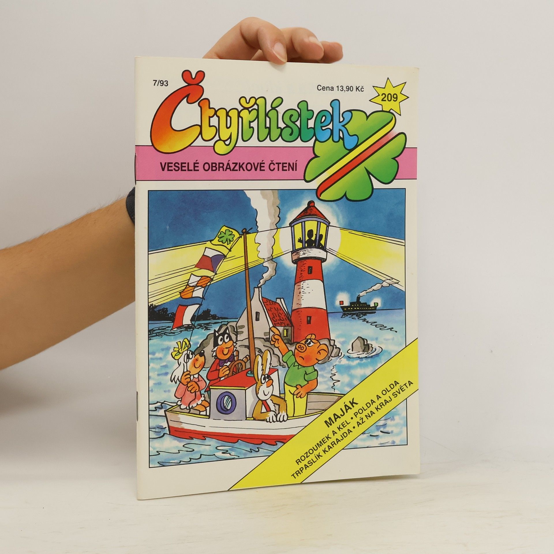 Kolektiv autorů Čtyřlístek 7/93. 209