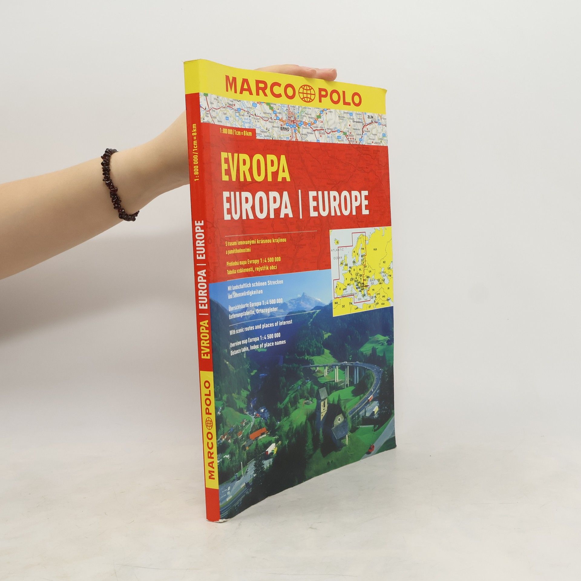 Collectif d'auteurs Evropa. Europa Atlas 1:800 000, 1:4 500 000