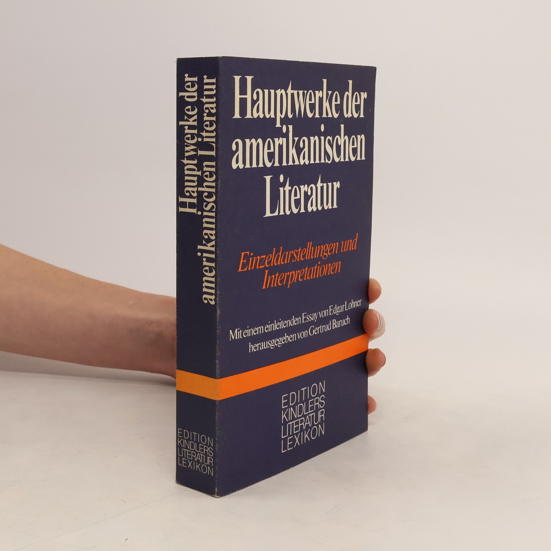 Gertrud Baruch Hauptwerke der amerikanischen Literatur