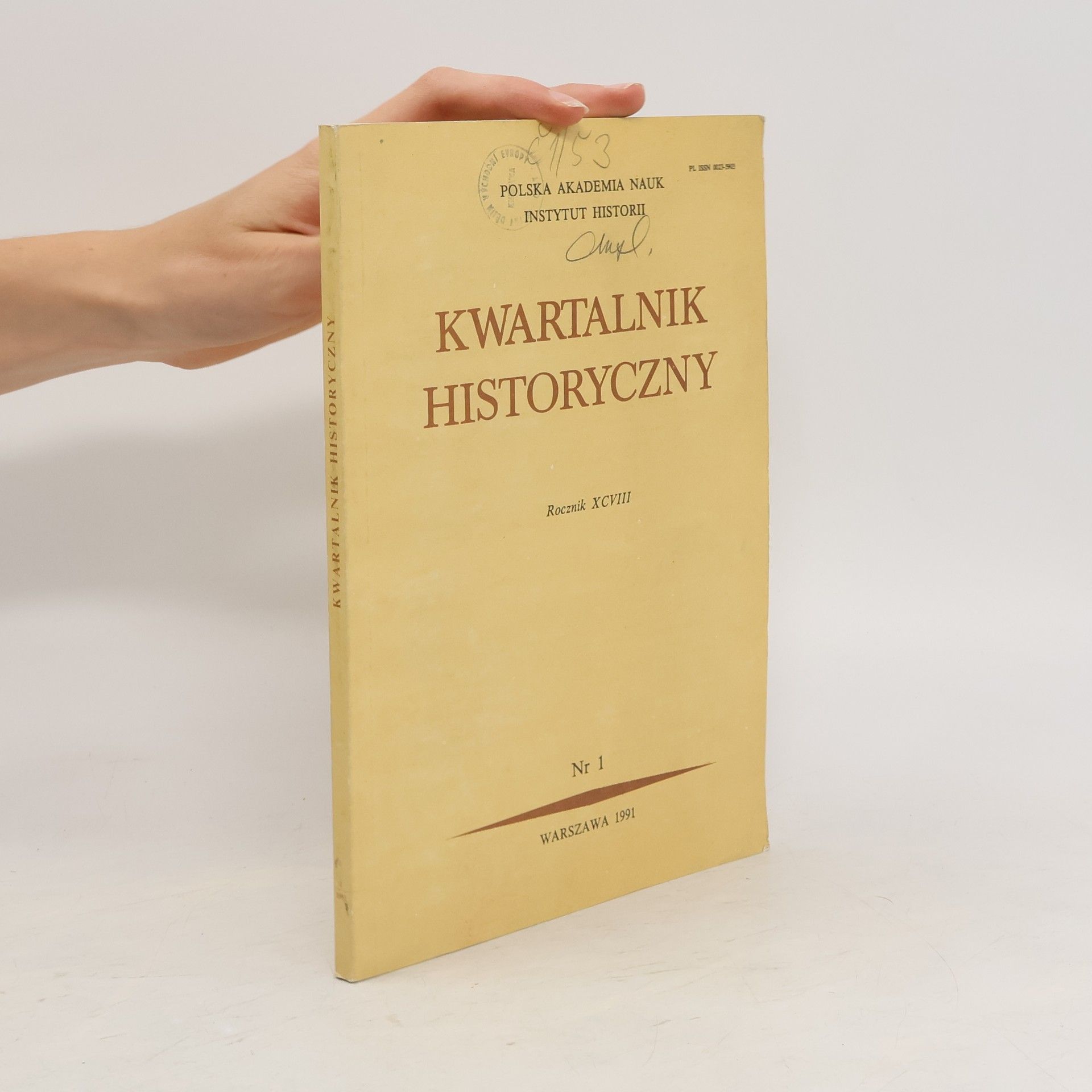 Autores varios Kwartalnik historyczny