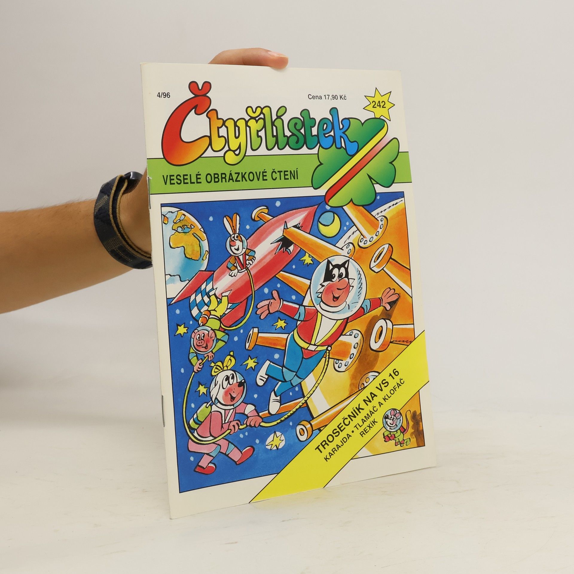 Kolektiv autorů Čtyřlístek 242, 4/1996