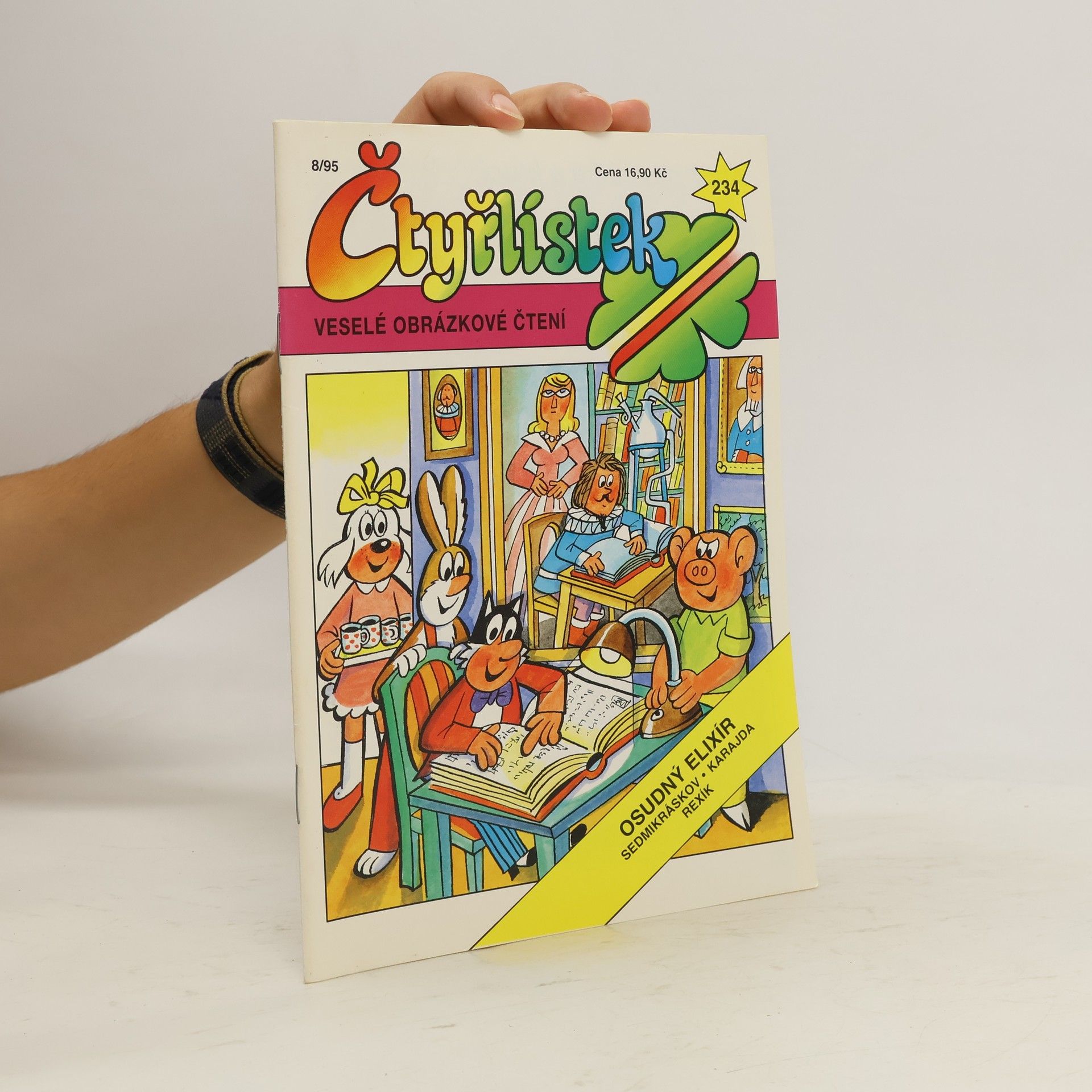 Kolektiv autorů Čtyřlístek 234. 8/1995. Osudný elixír