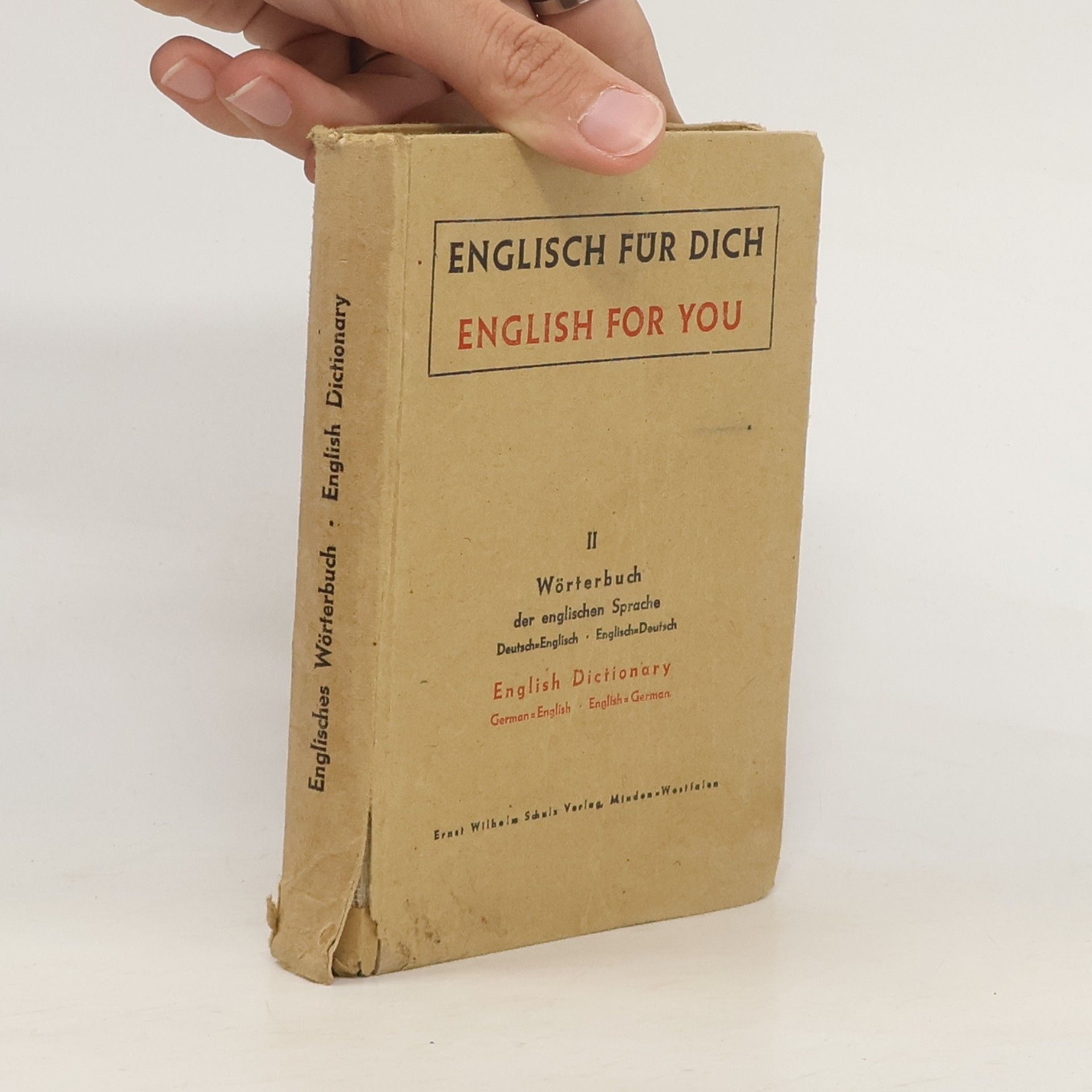Collectif d'auteurs English für Dich. English For You II. Wörterbuch