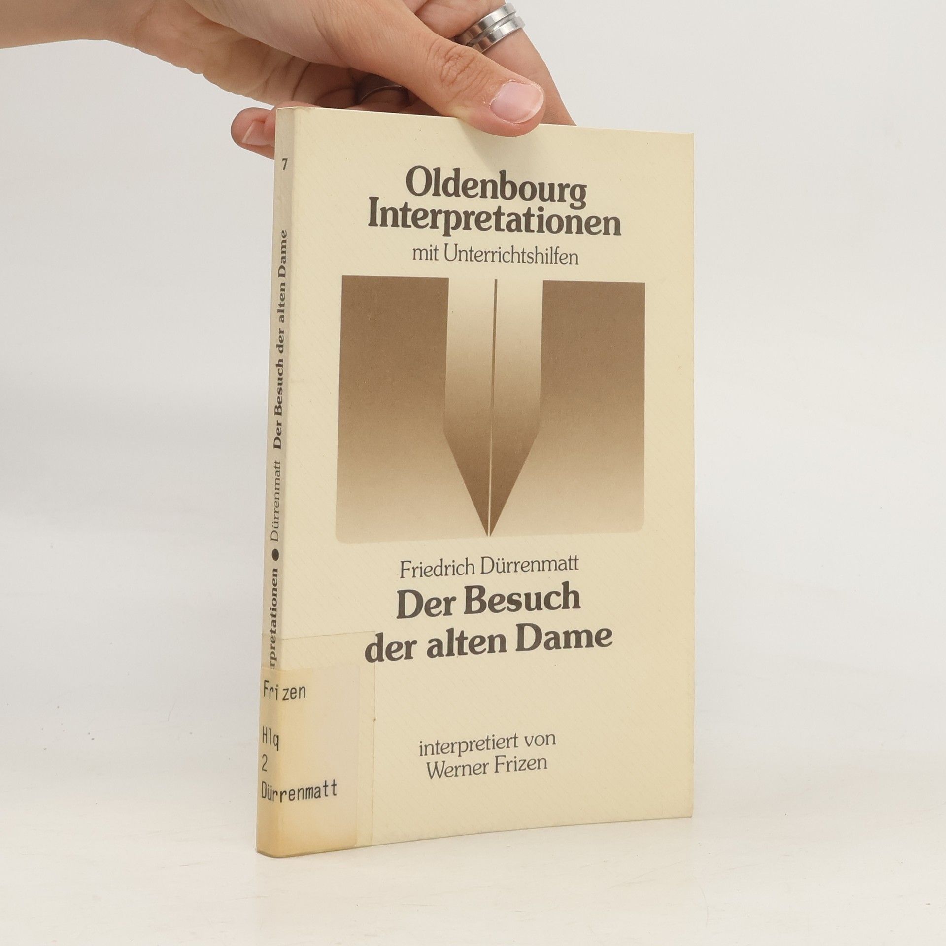 Werner Frizen Friedrich Dürrenmatt, Der Besuch der alten Dame