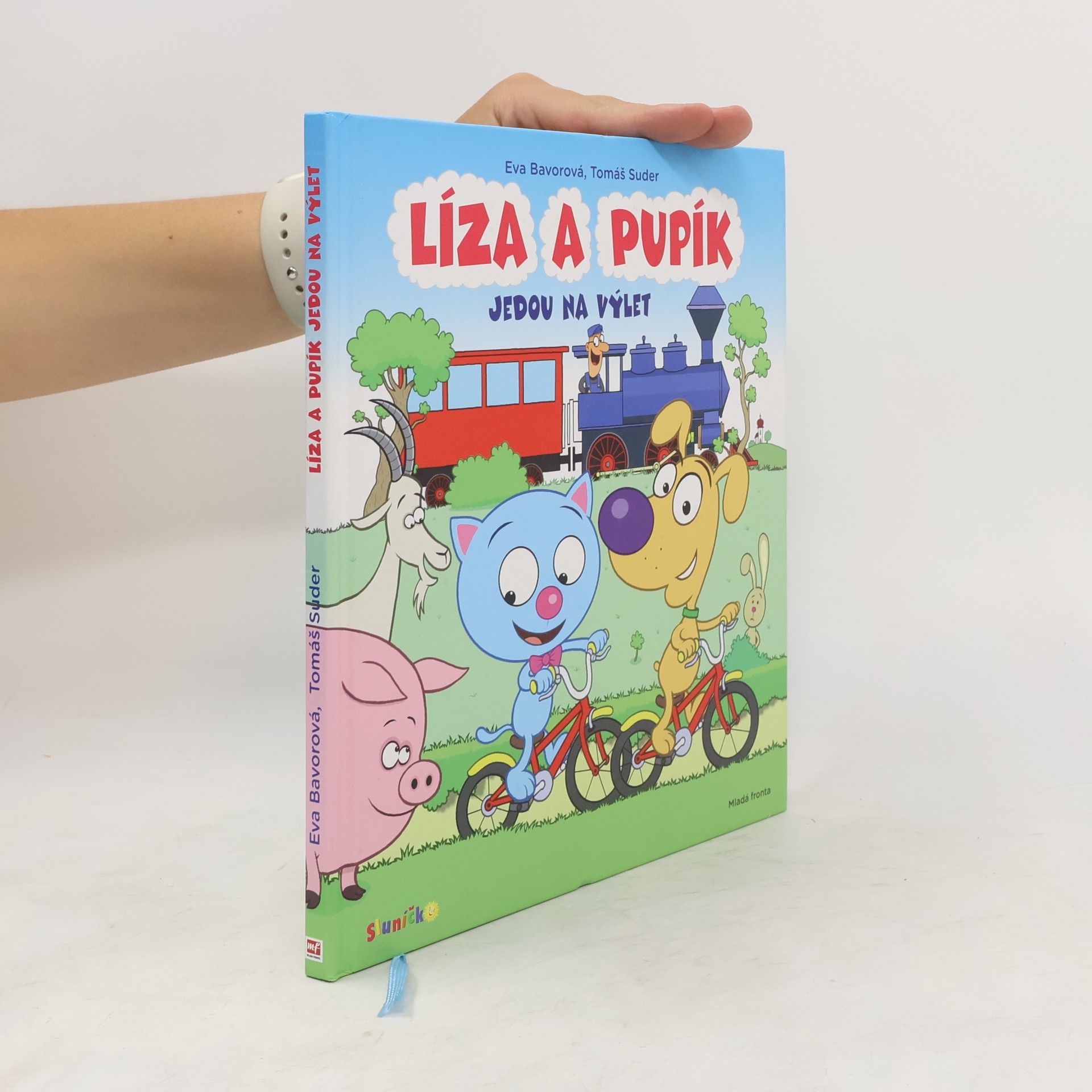 Eva Bavorová Líza a Pupík jedou na výlet