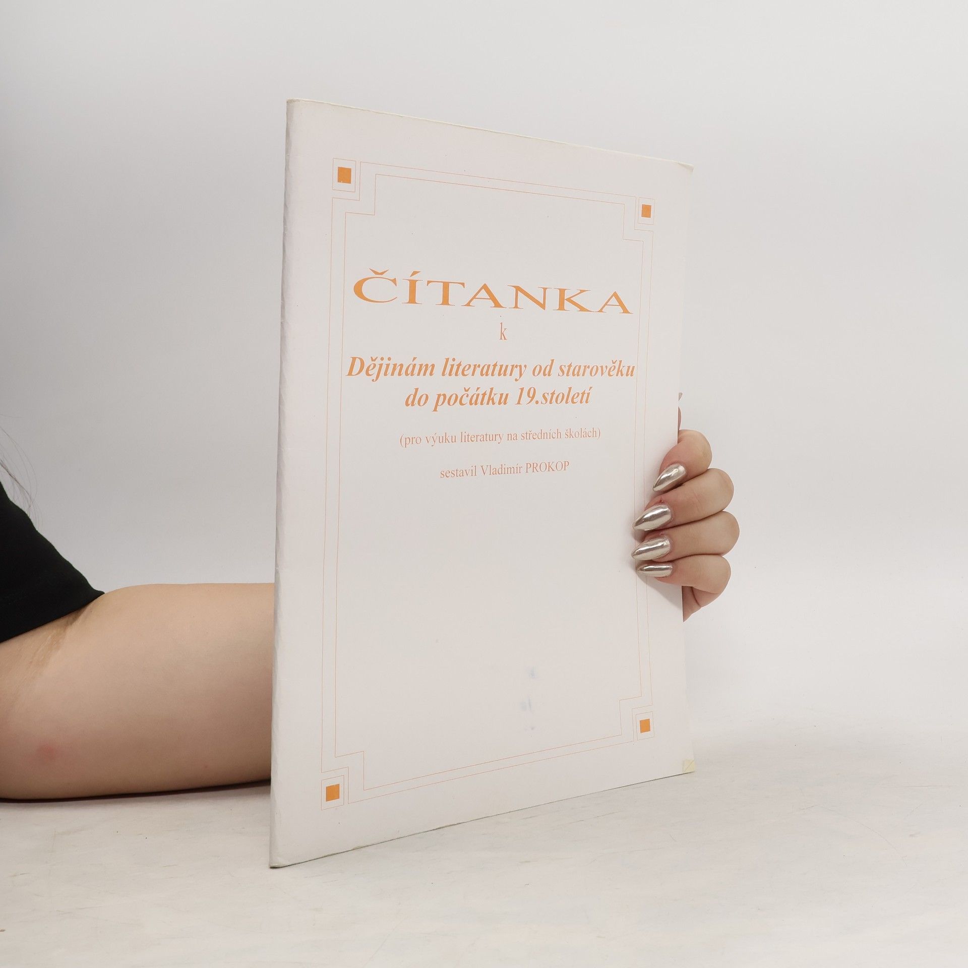 Vladimír Prokop Dějiny literatury od starověku do počátku 19. století