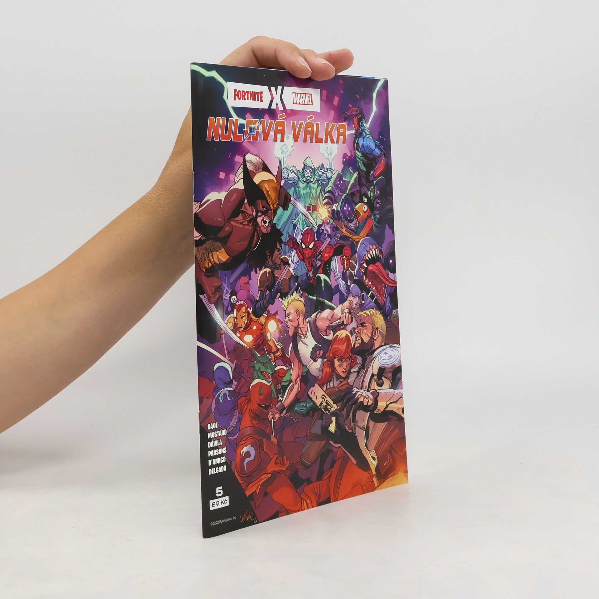 kolektiv Fortnite X Marvel. Nulová válka 5