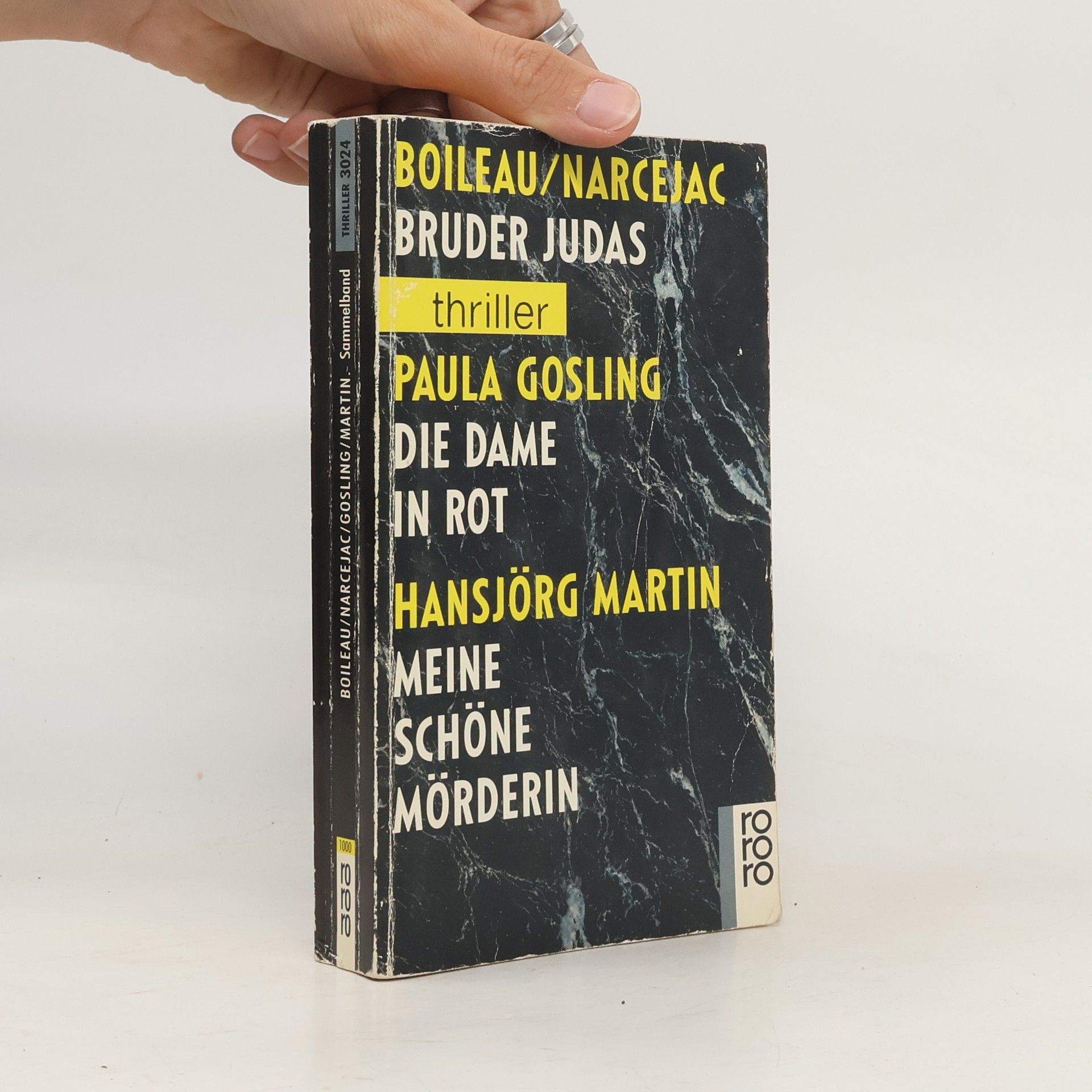 Hansjörg Martin Bruder Judas. Die Dame in Rot. Meine schöne mörderin