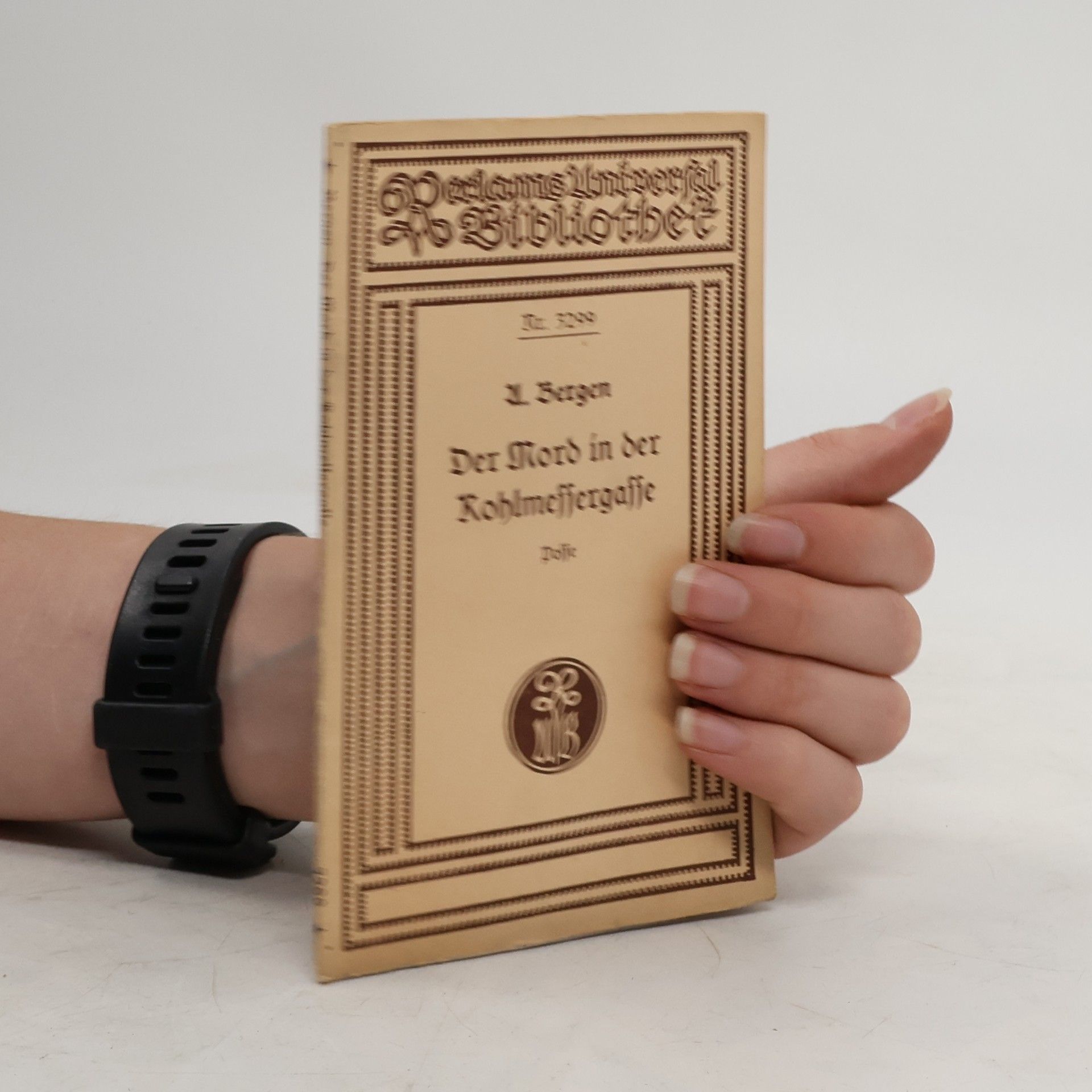 A. Bergen Der Mord in der Kohlmessergasse