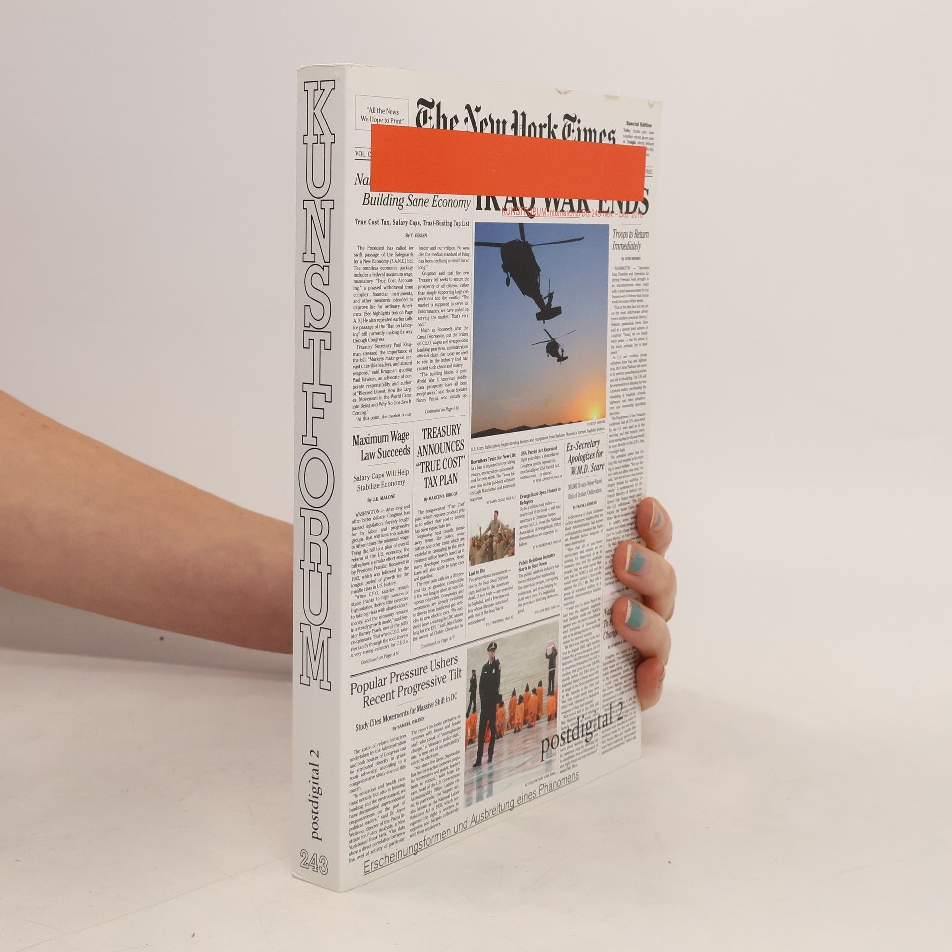 Autorenkollektiv Kunstforum 243. Postdigital 2