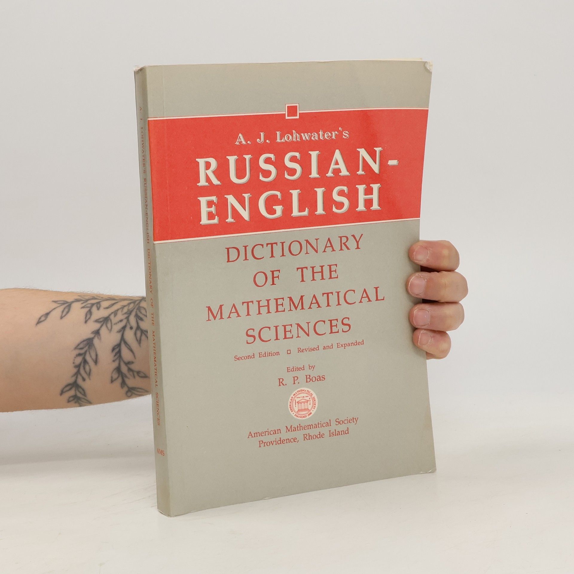 Various authors Russian-English Dictionary of the Mathematical Sciences