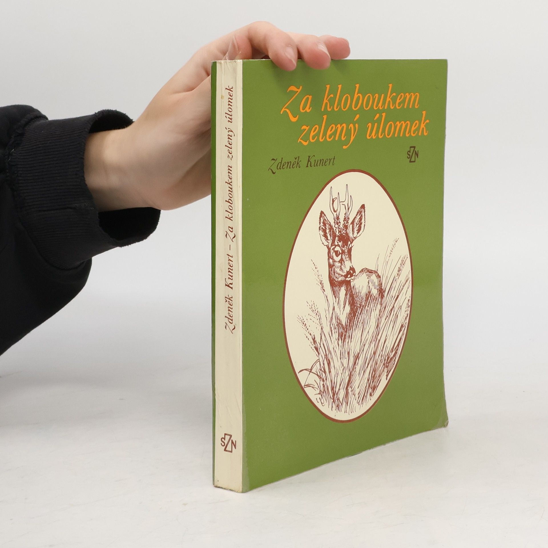 Zdeněk Kunert Za kloboukem zelený úlomek