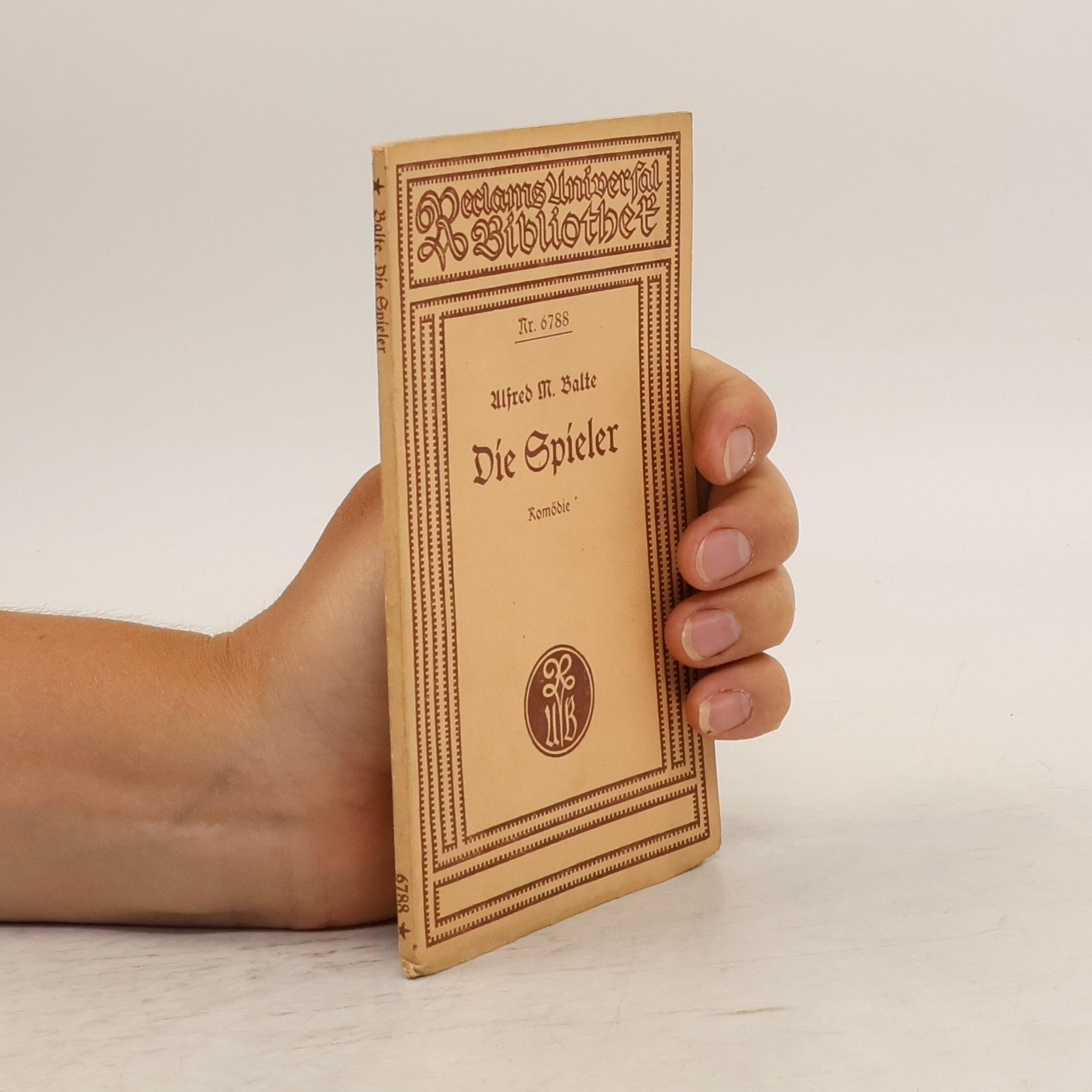 Alfred M. Balte Die Spieler
