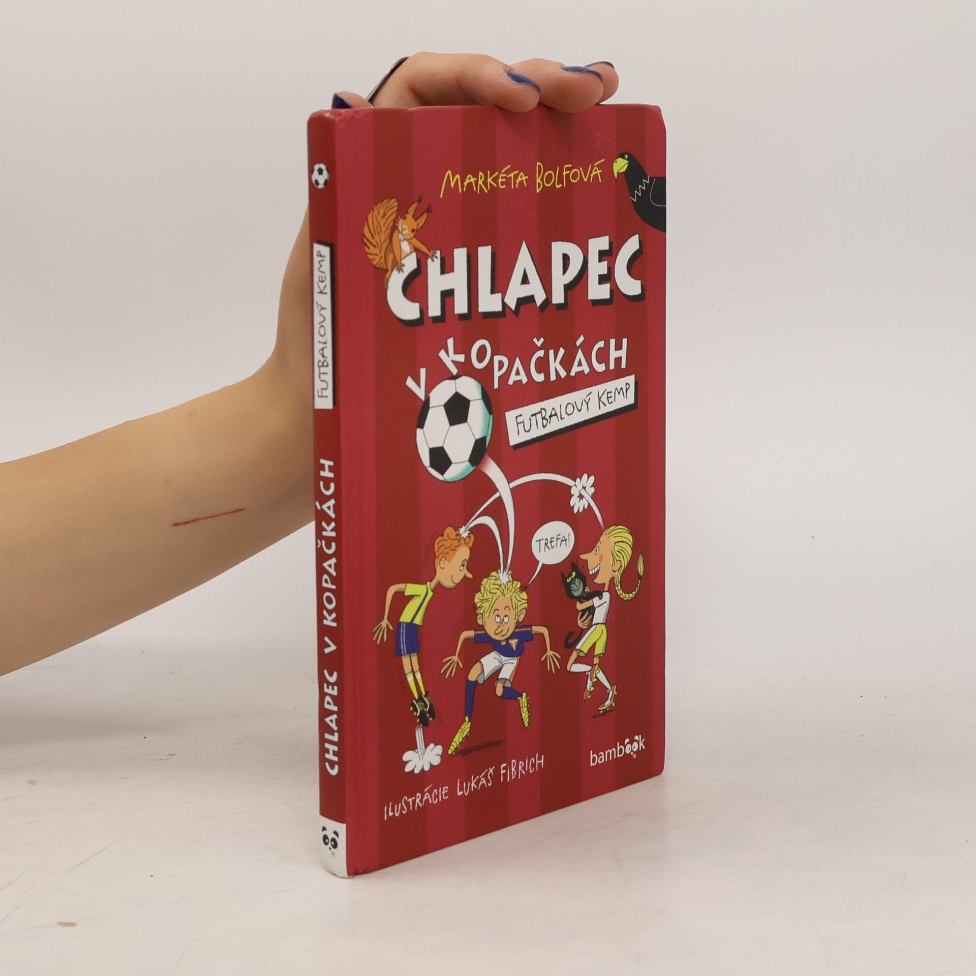 Markéta Bolfová Chlapec v kopačkách Futbalový kemp