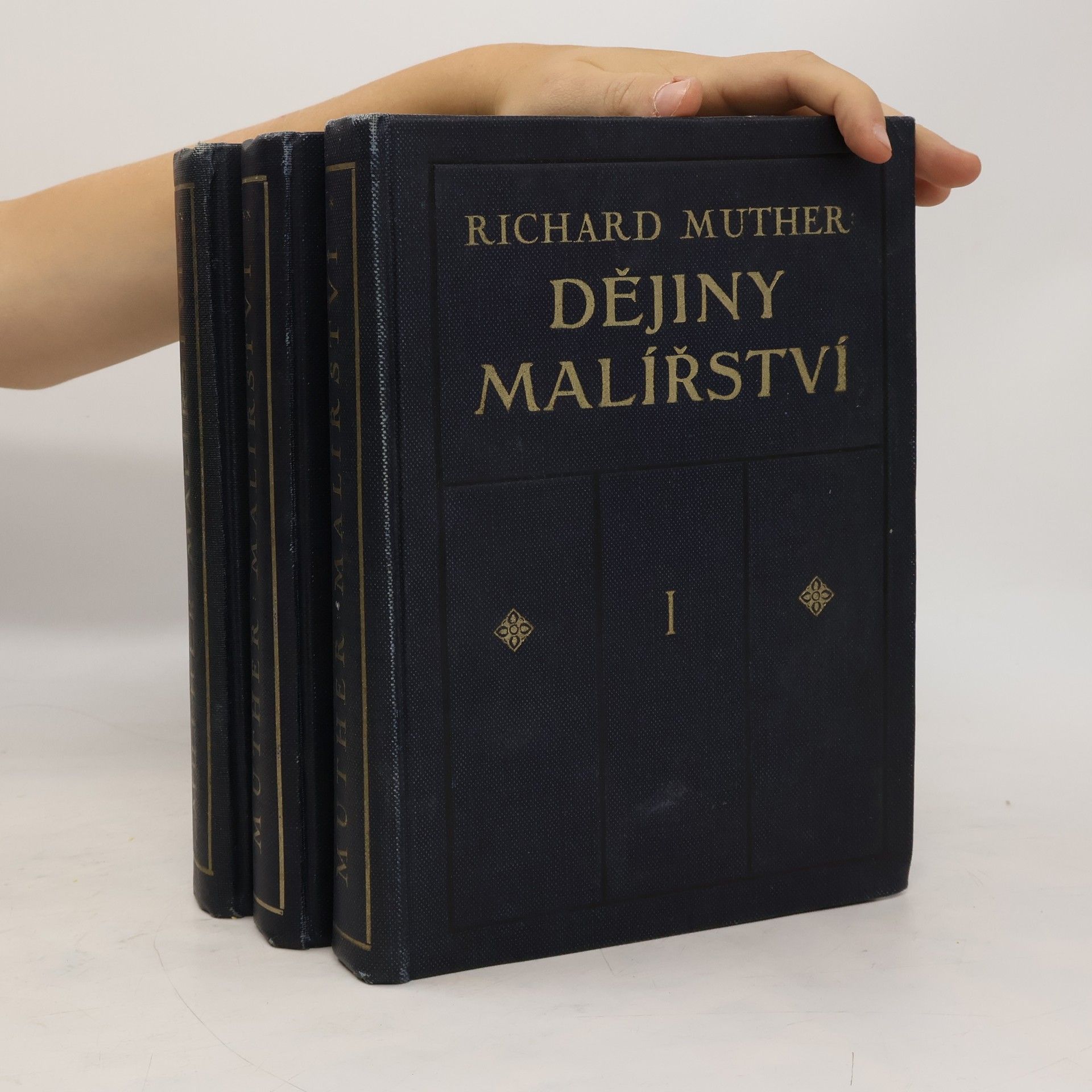 Richard Muther Dějiny malířství 1-3