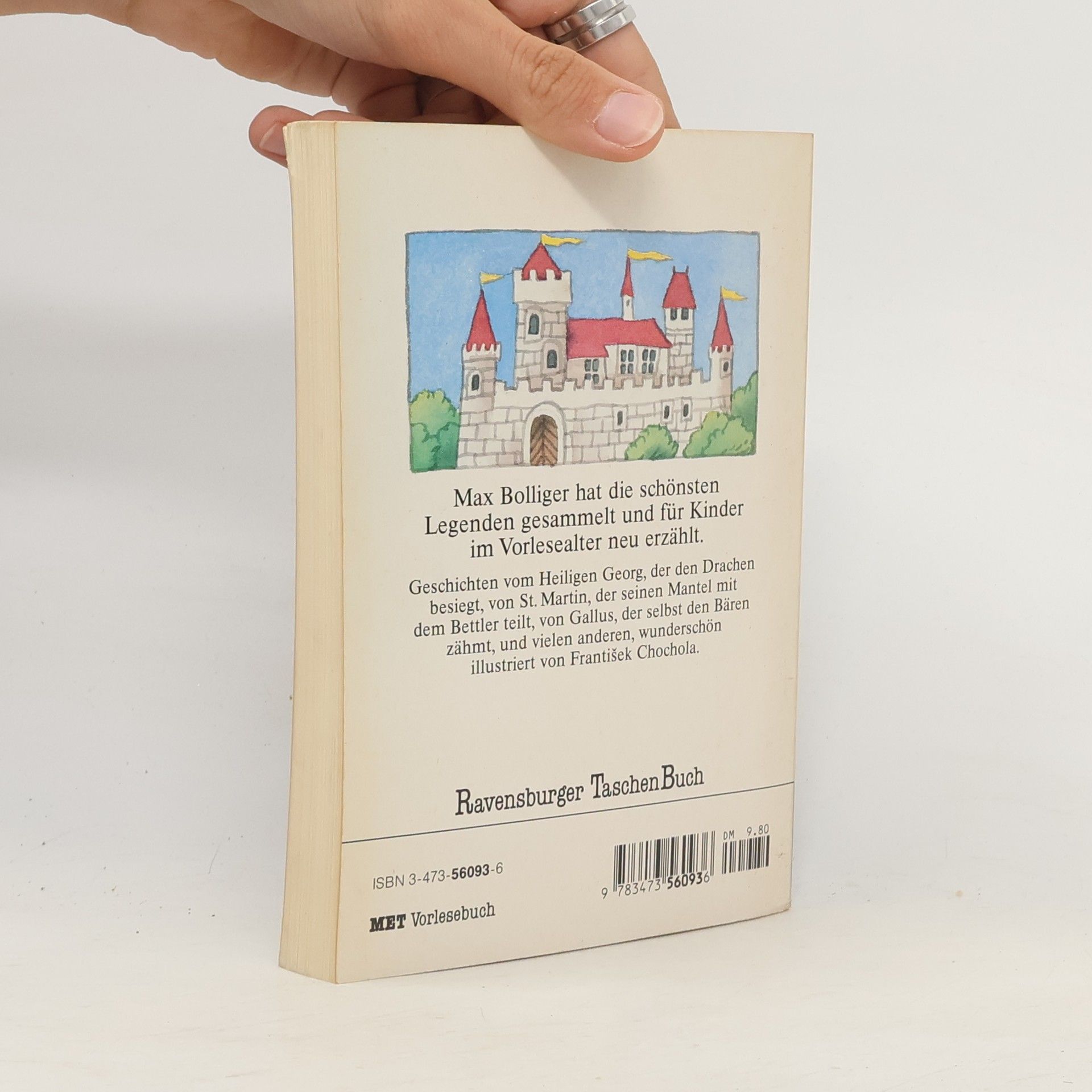 Max Bolliger Mein erstes Vorlesebuch der schönsten Legenden
