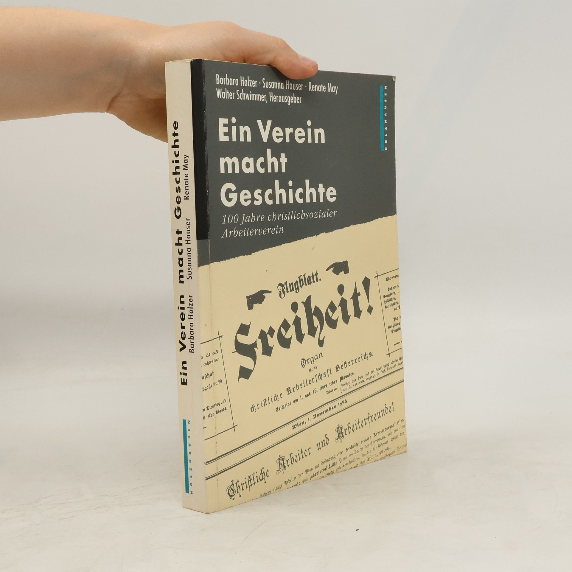Barbara Holzer Ein Verein macht Geschichte