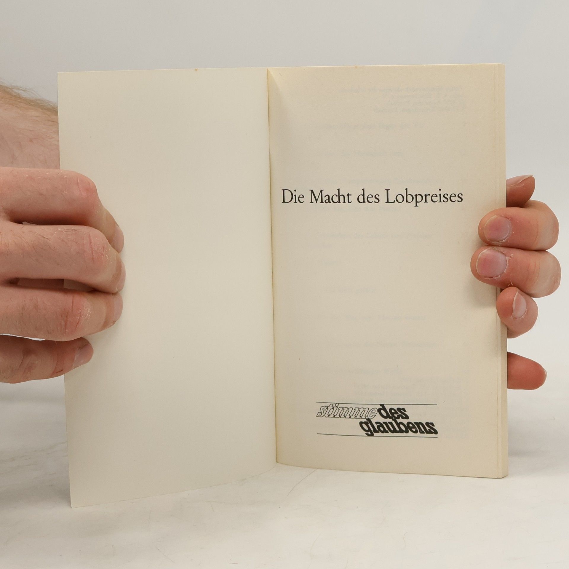 Autorenkollektiv Die Macht des Lobpreises