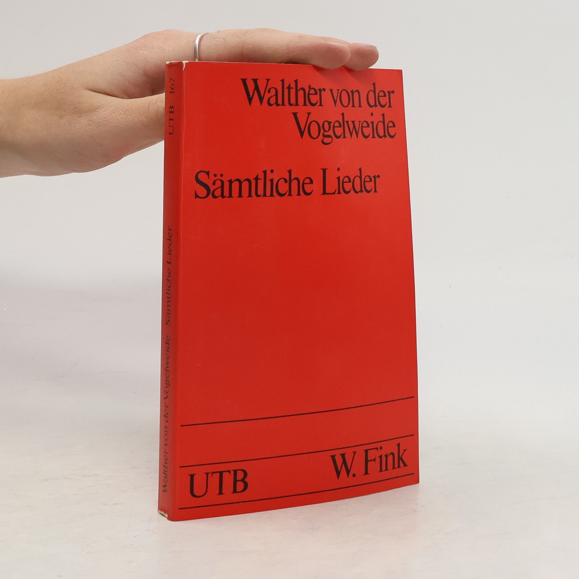 Walther (von der Vogelweide) Sämtliche Lieder