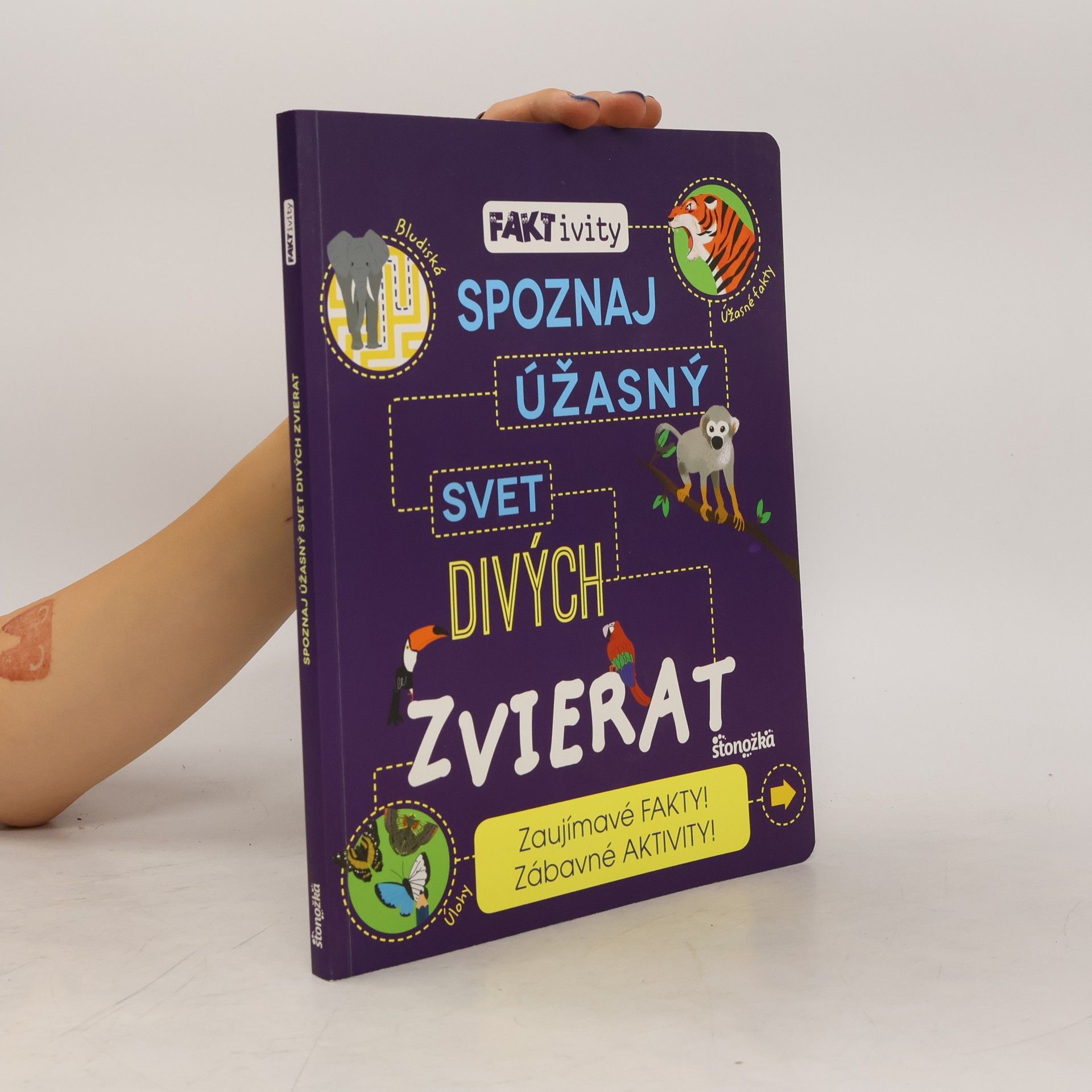 Collectif d'auteurs Faktivity. Spoznaj úžasný svet divých zvierat.