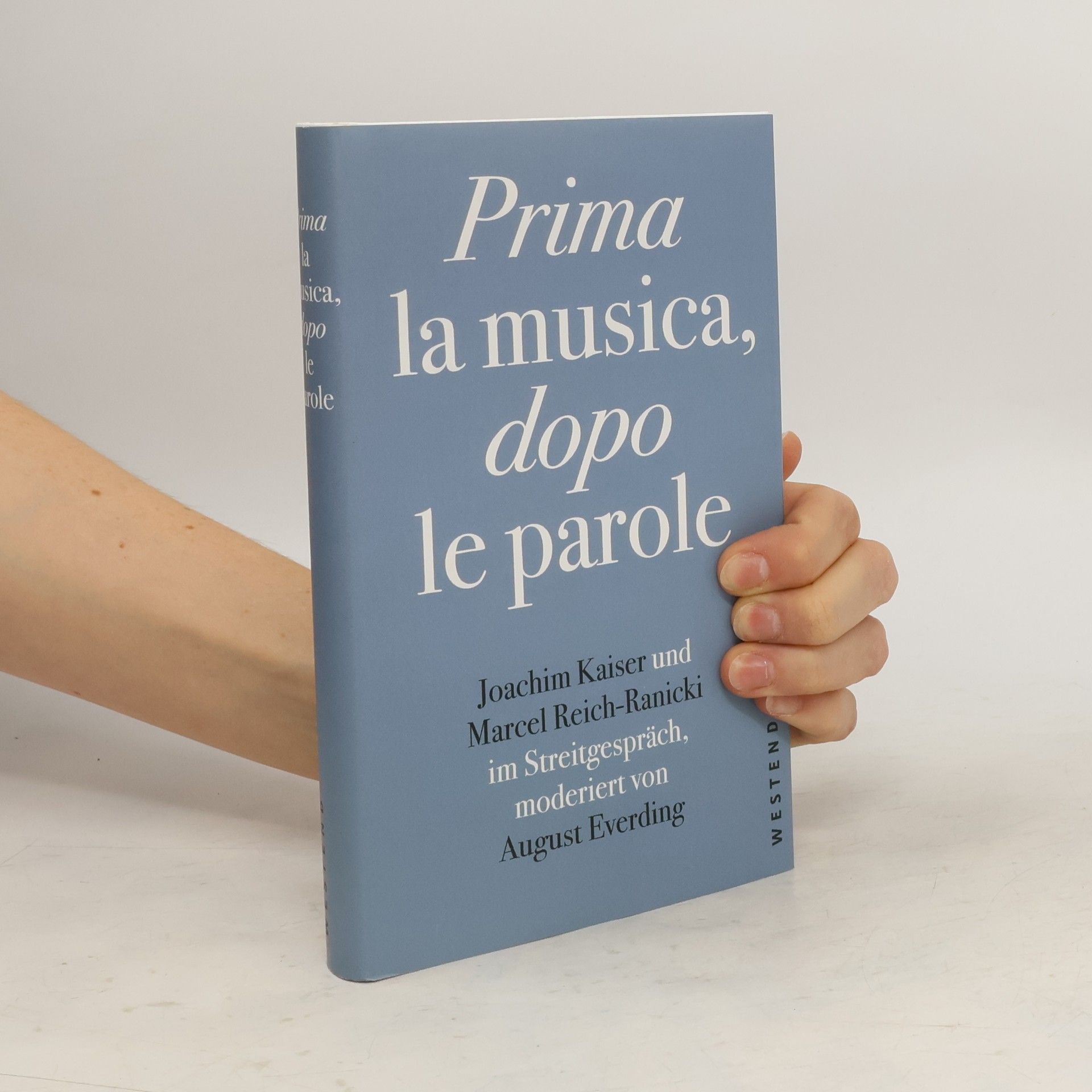 Marcel Reich-Ranicki Prima la Musica, dopo le parole