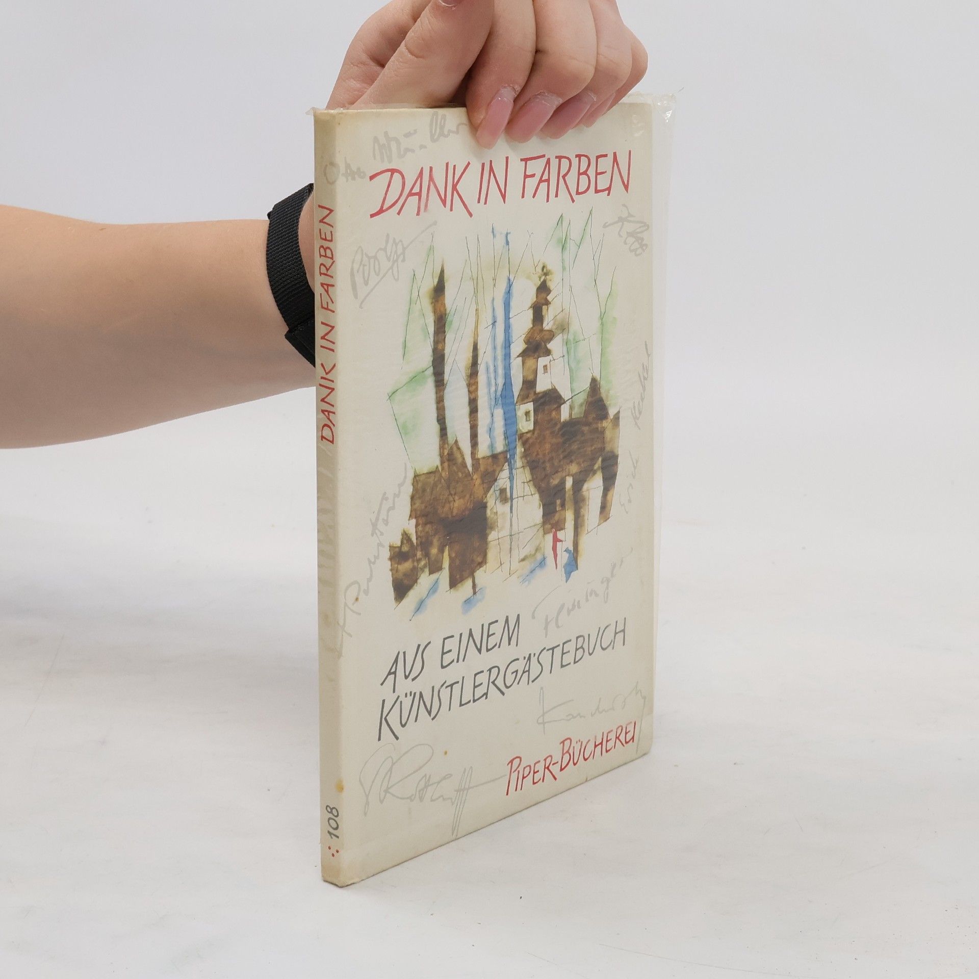 Kolektív autorov Dank in Farben: Aus einem Künstlergästebuch