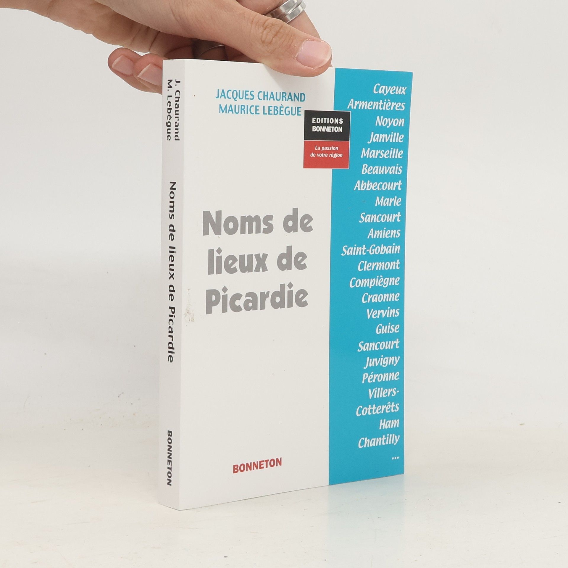 Jacques Chaurand Noms de lieux de Picardie