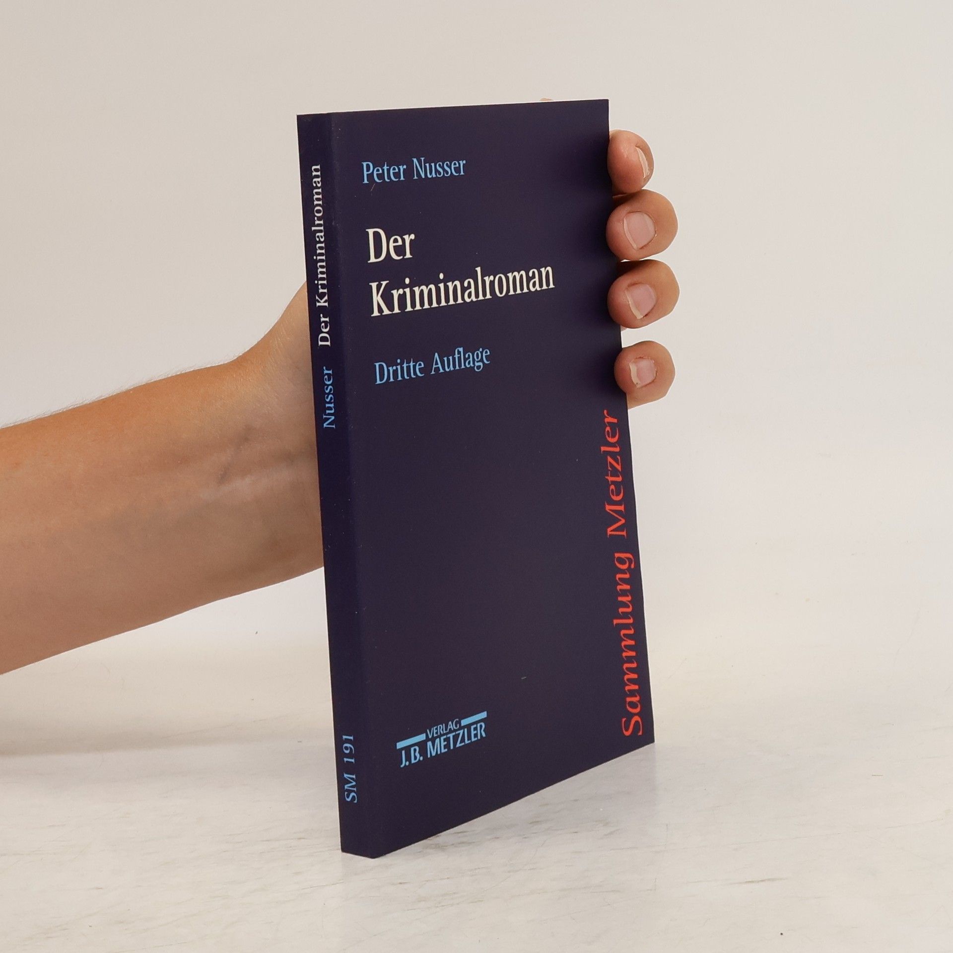 Peter Nusser Der Kriminalroman