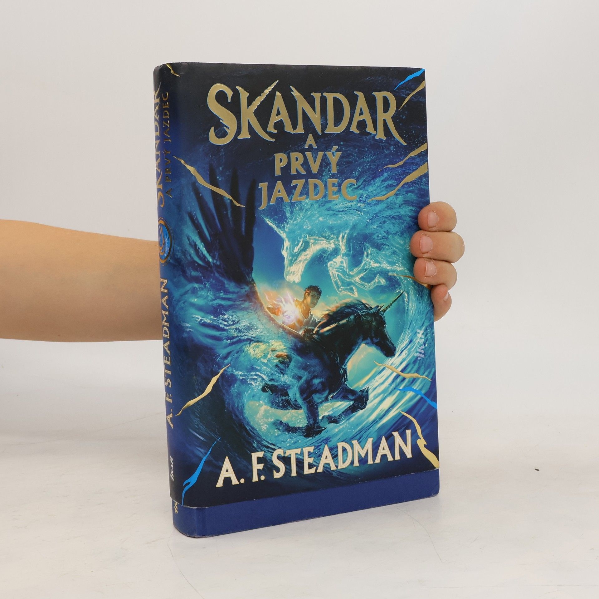 A. F. Steadman Skandar a prvý jazdec