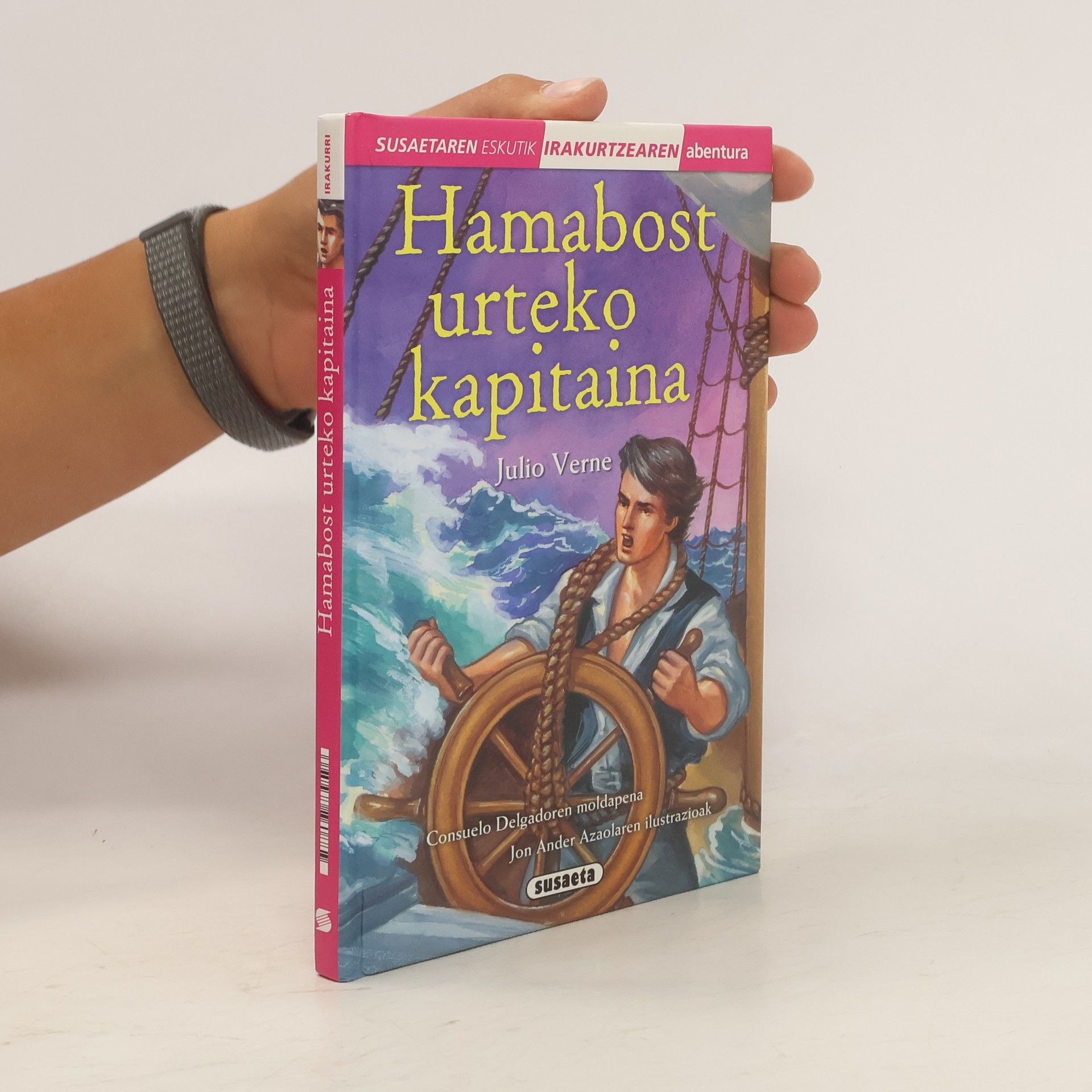 Jules Verne Susaetaren eskutik irakurtzearen abentura: Hamabost urteko kapitaina