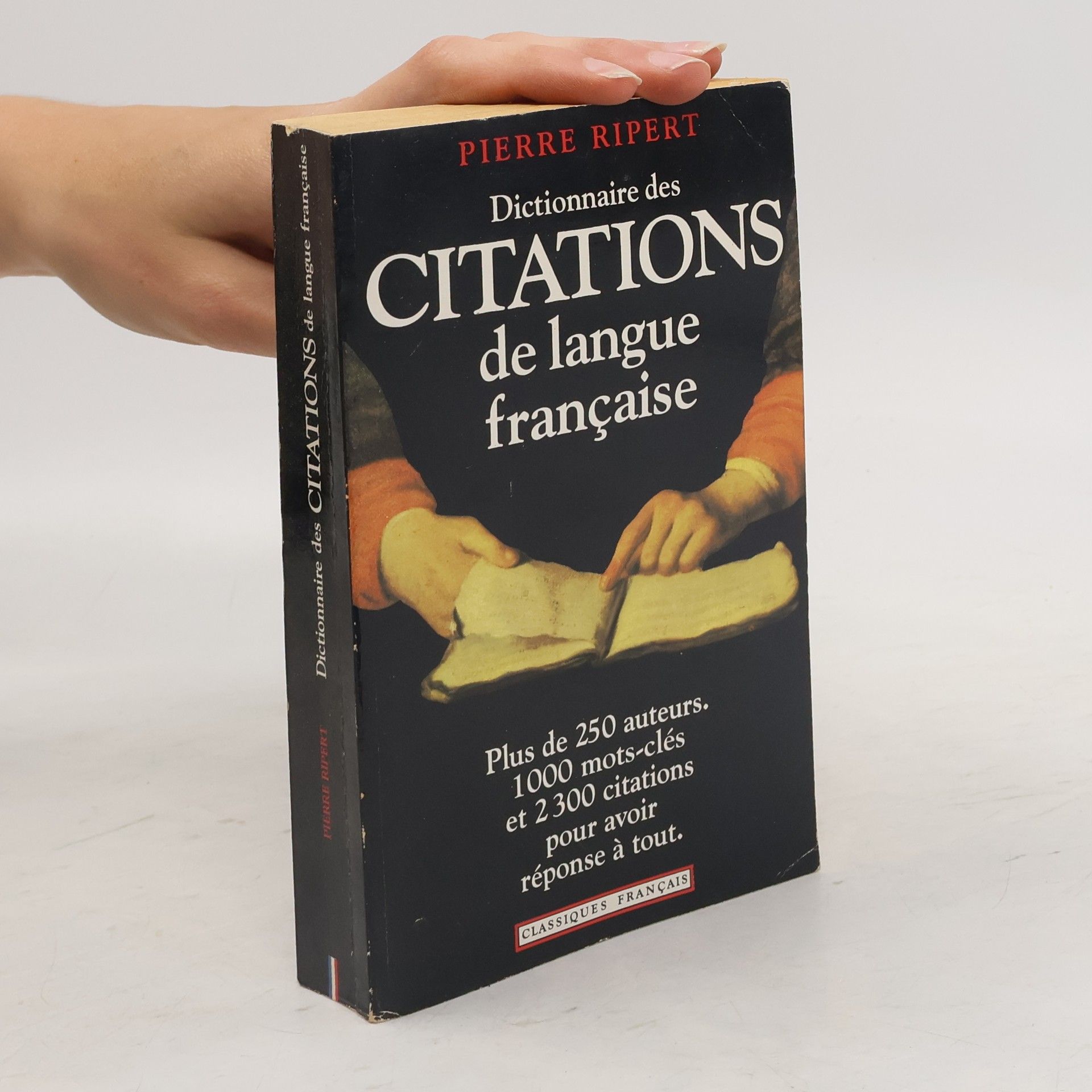 Pierre Ripert Dictionnaire des citations de langue française