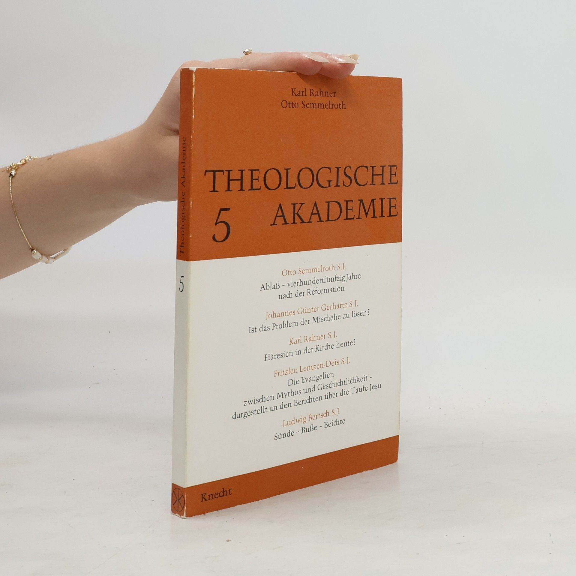 Karl Rahner Theologische Akademie 5