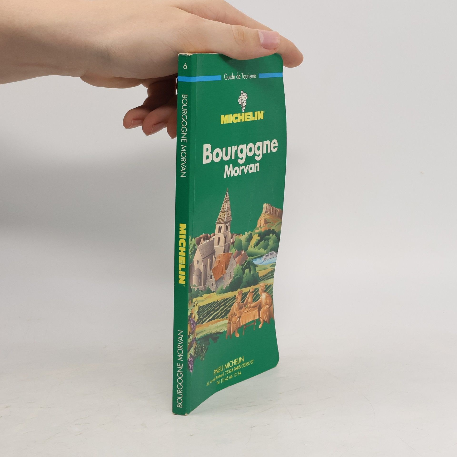 Guides Touristiques Michelin Michelin Green Guide - 6: Michelin The Green Guide 1998 Bourgogne
