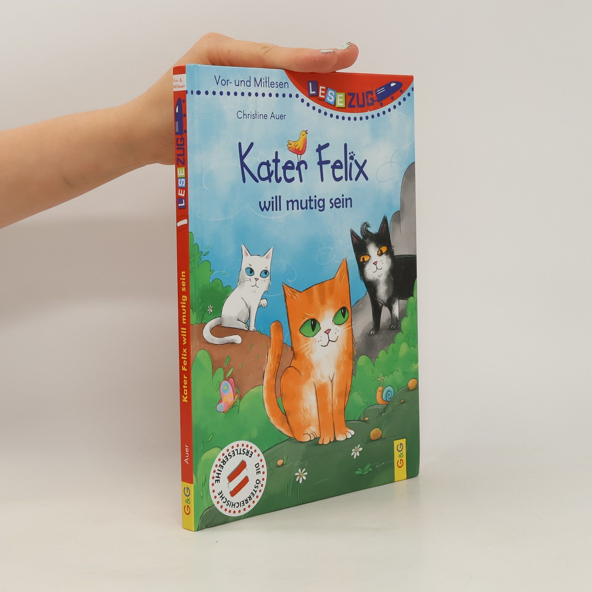 Christine Auer LESEZUG/Vor- und Mitlesen: Kater Felix will mutig sein