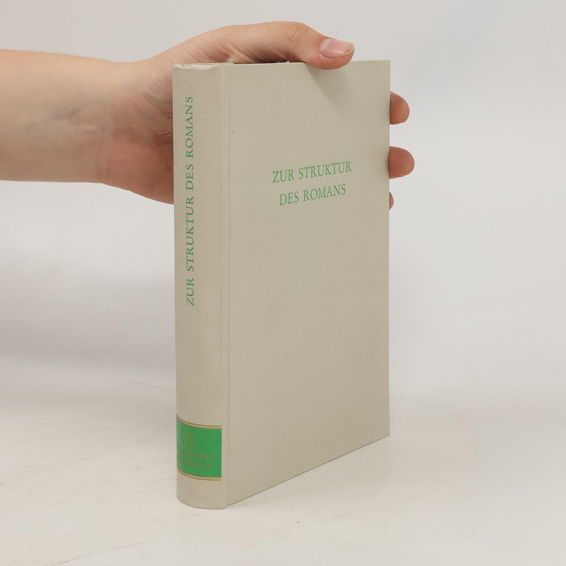 Bruno Hillebrand Zur Struktur des Romans