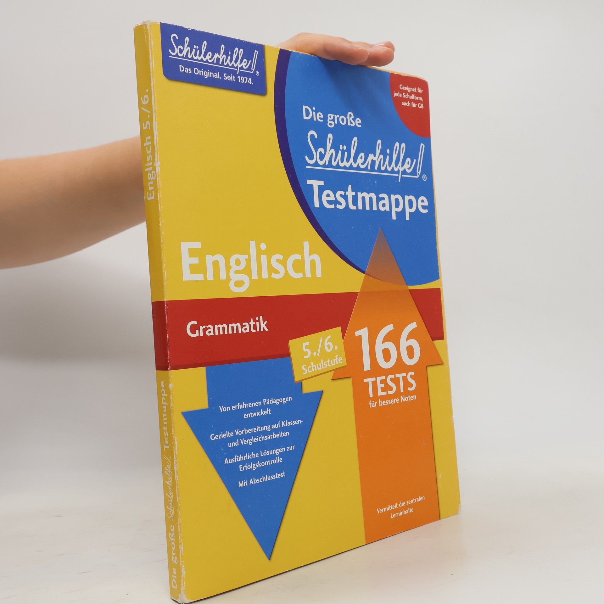 Autores varios Die große Schülerhilfe-Testmappe. Englisch 5./6. Klasse Grammatik